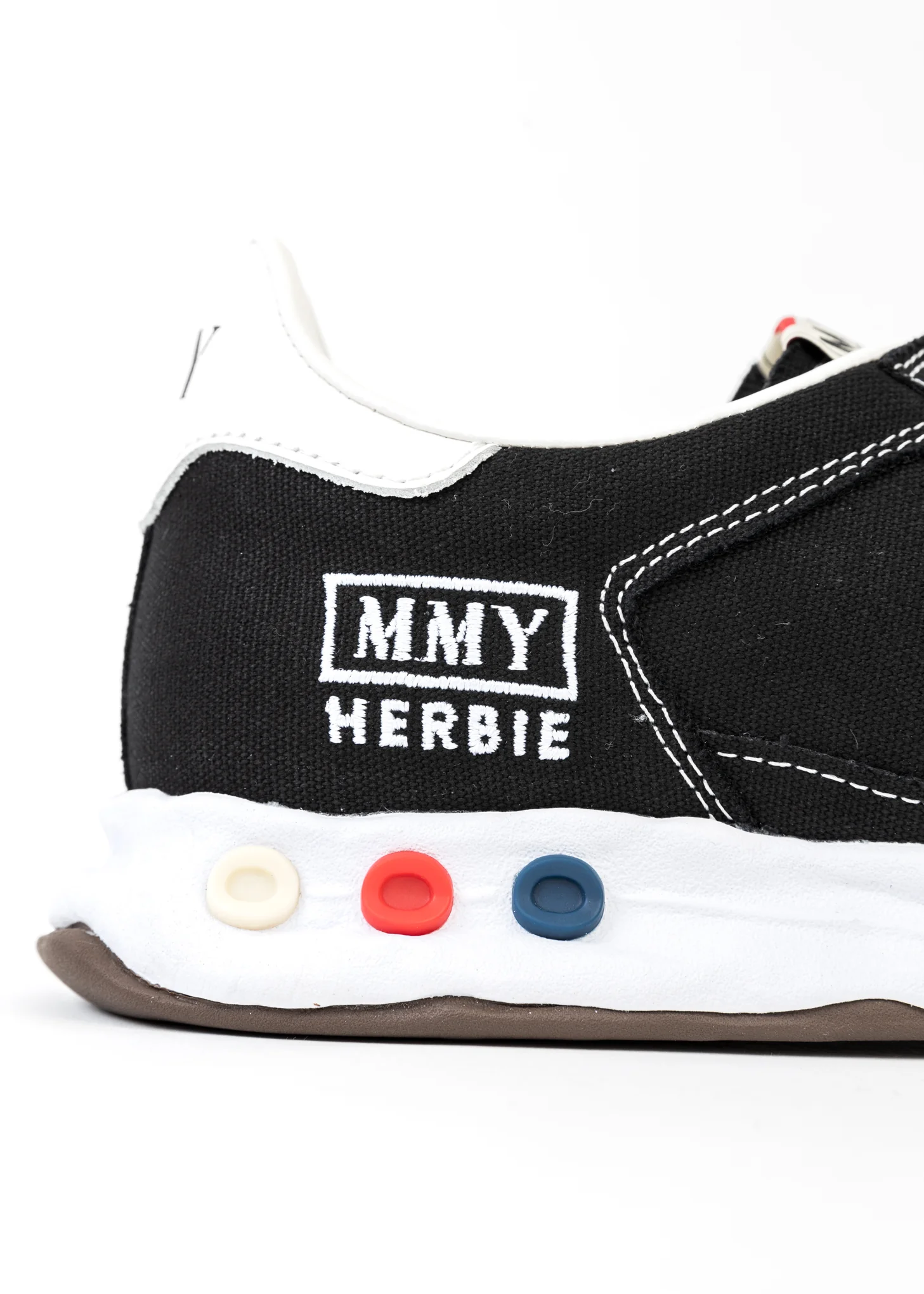 Black Original Sole Canvas Low-Top Sneaker (HARBIE LOW) - Image 7