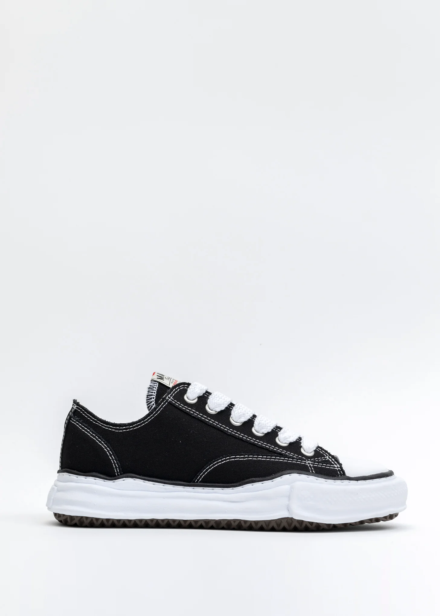 Black Original Sole Canvas Lowcut Sneaker (PETERSON LOW) - Image 5