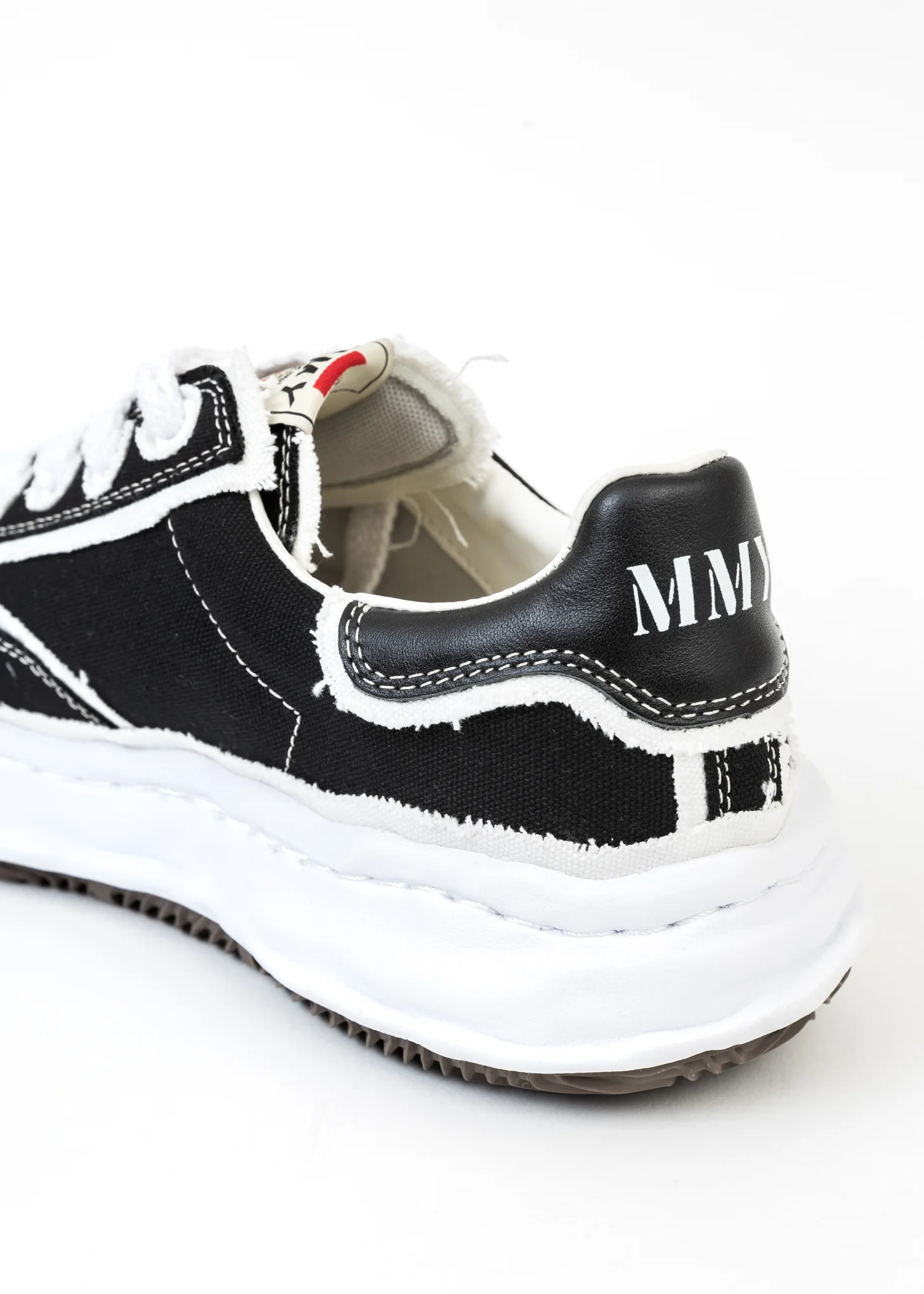 Black Original Sole Double-Layered Canvas Low-Top Sneaker (BLAKEY LOW) - Image 8