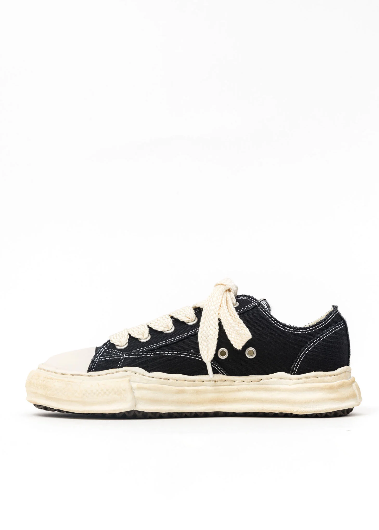 Black Original Sole Overdyed Lowcut Sneaker - Image 4