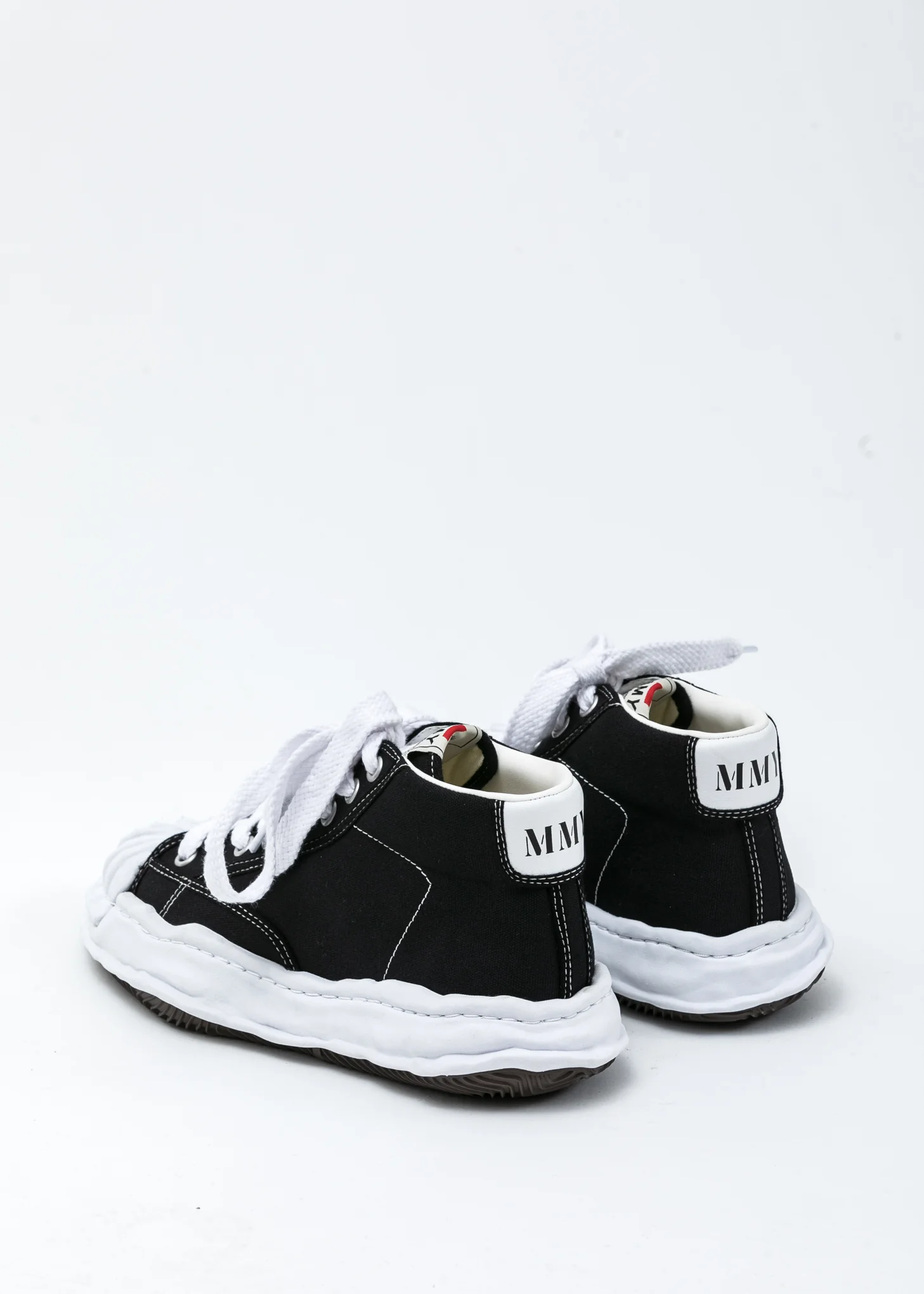 Black Original STC Sole Canvas Hitop Sneaker - Image 2