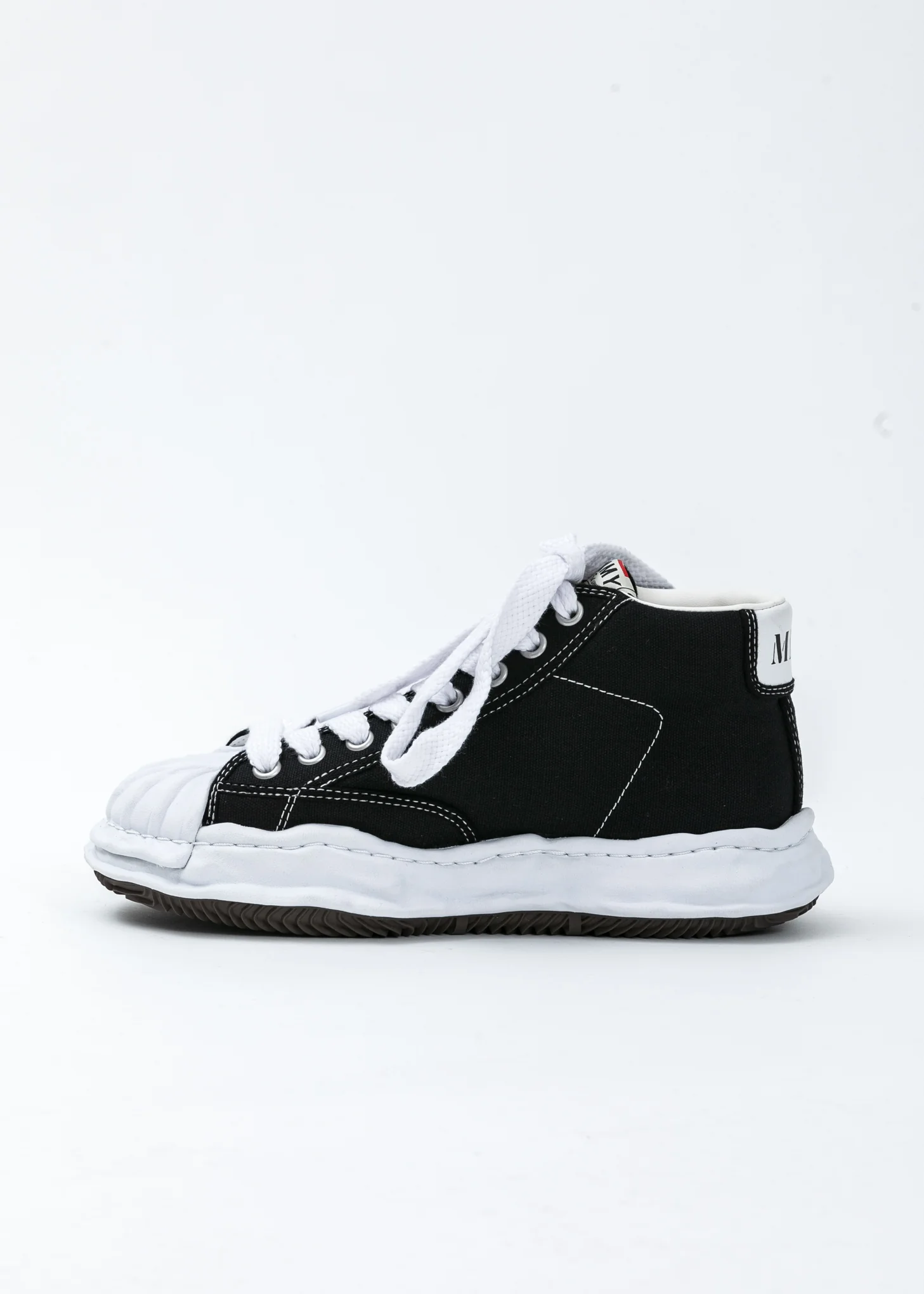 Black Original STC Sole Canvas Hitop Sneaker - Image 4
