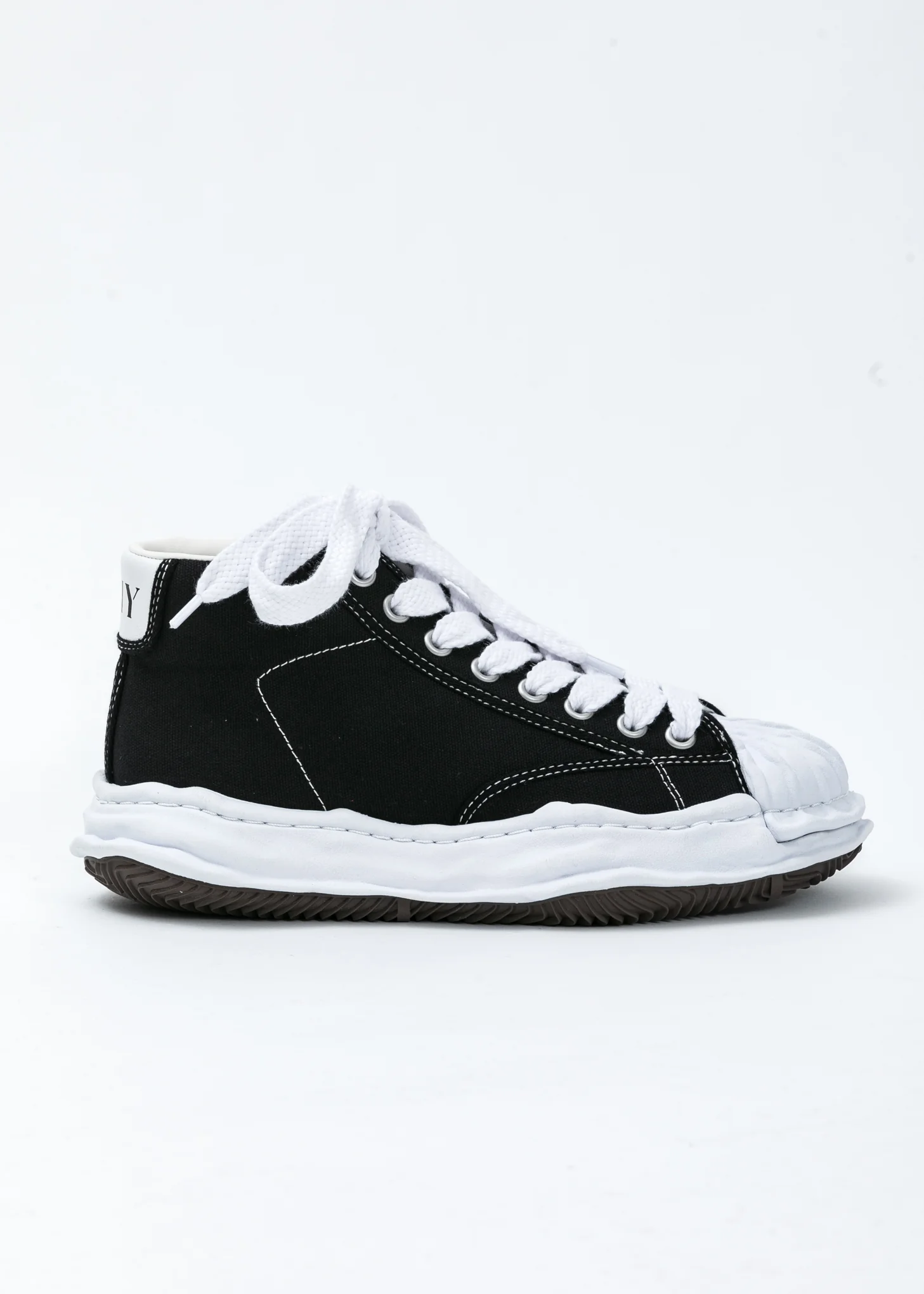 Black Original STC Sole Canvas Hitop Sneaker - Image 5