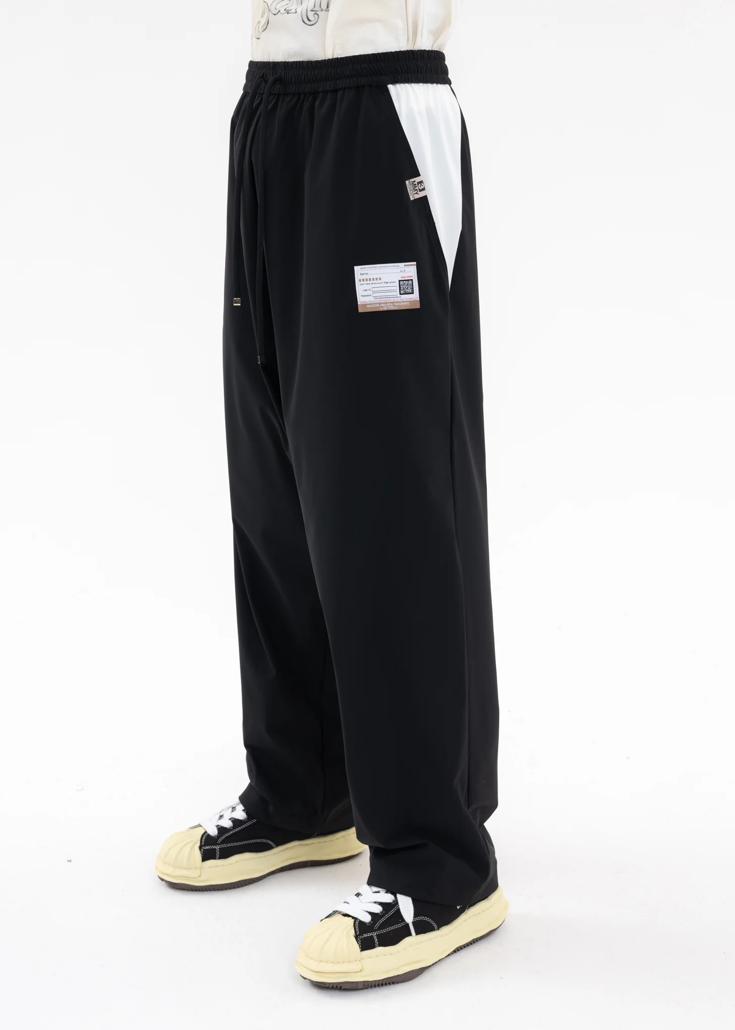 Black Over Saruel Pants - Image 2