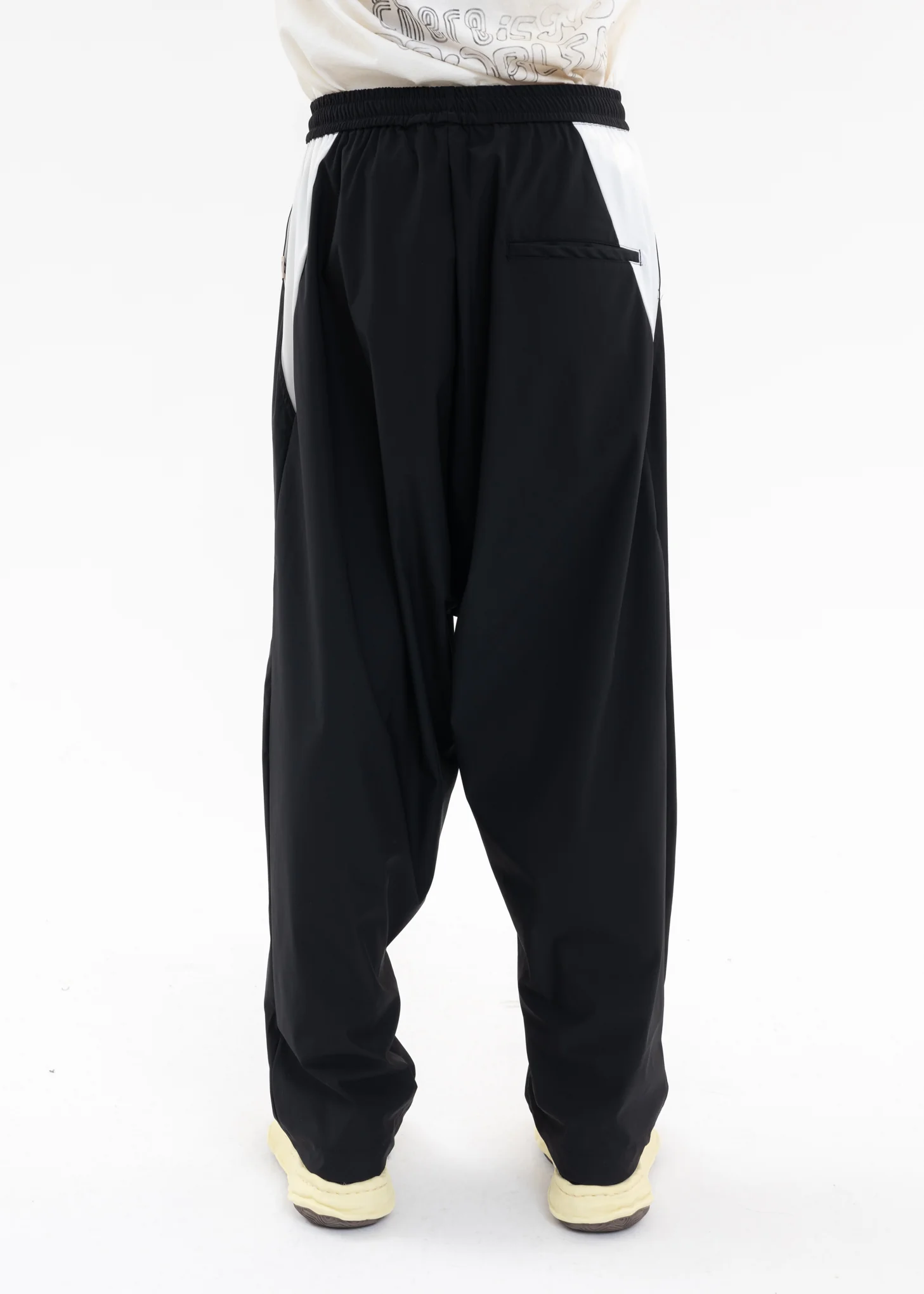 Black Over Saruel Pants - Image 3