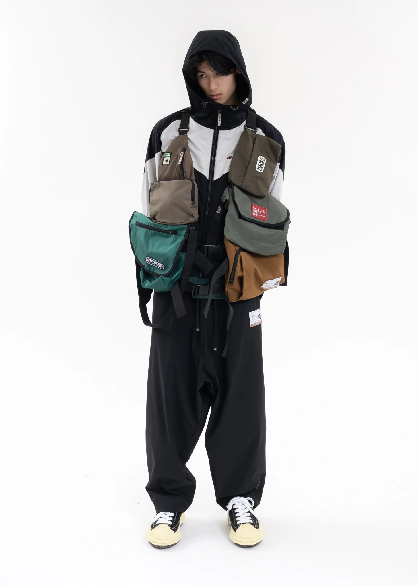Black Over Saruel Pants - Image 7