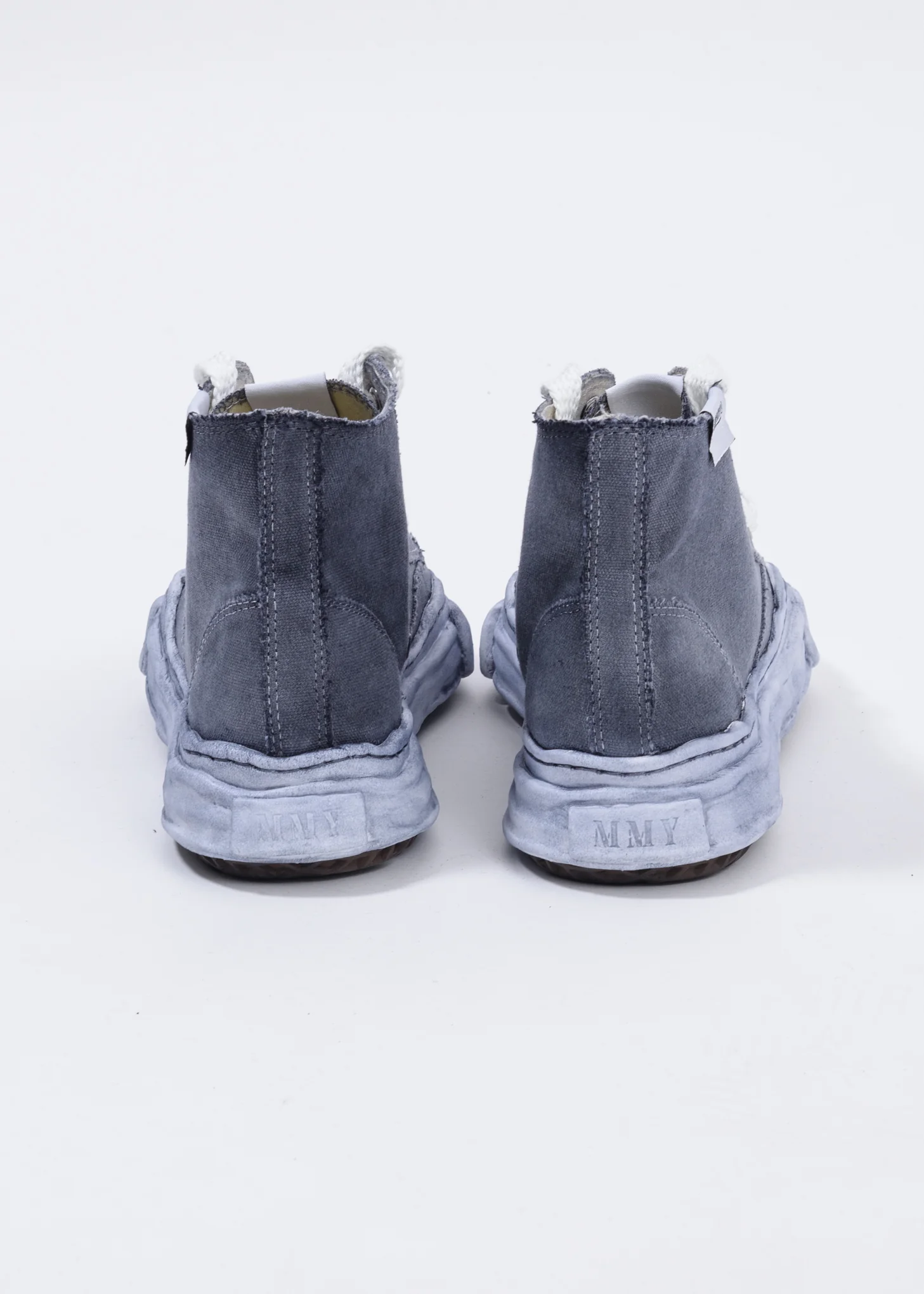 Black Overdye Original Sole High Top Sneaker - Image 2