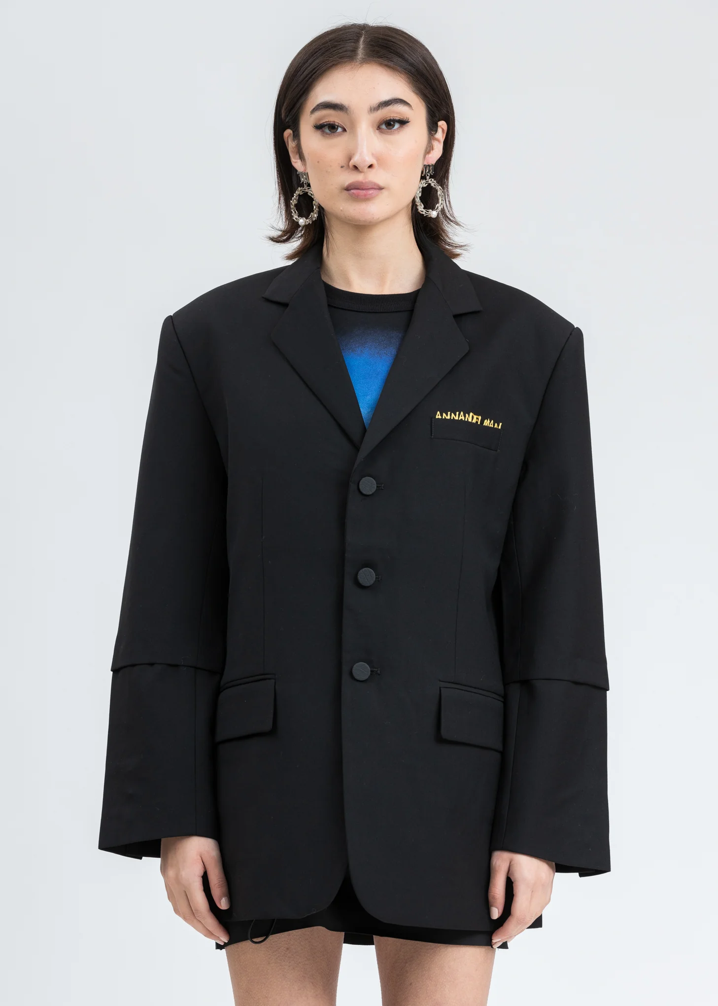 Black Oversized Blazer