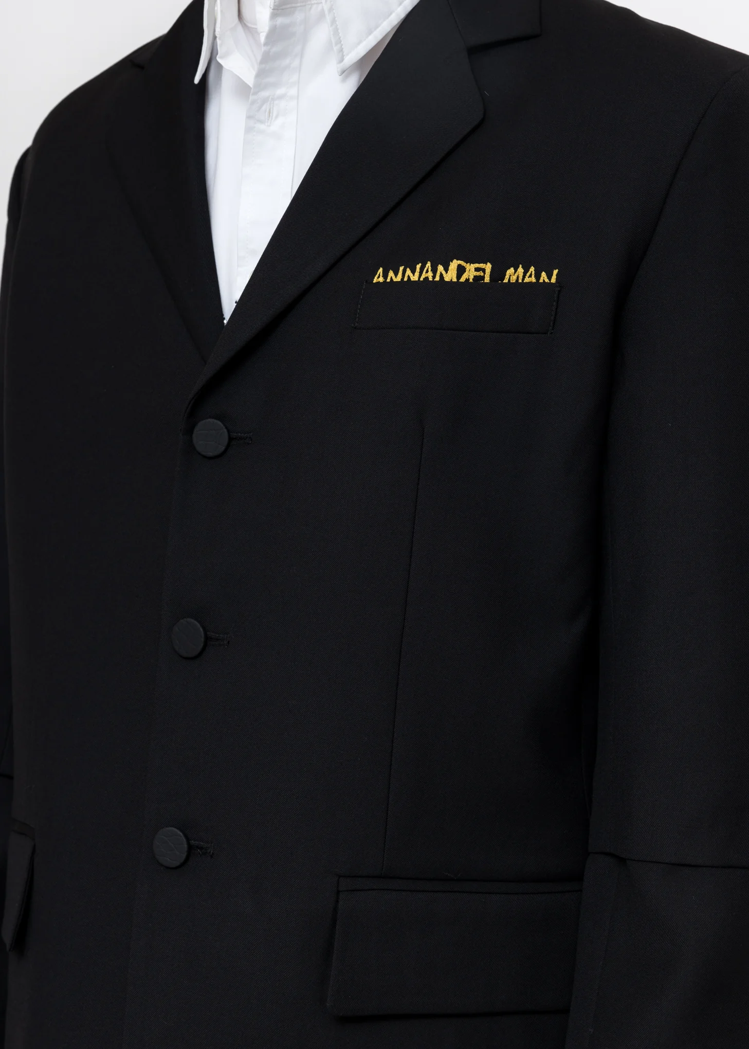 Black Oversized Blazer - Image 4