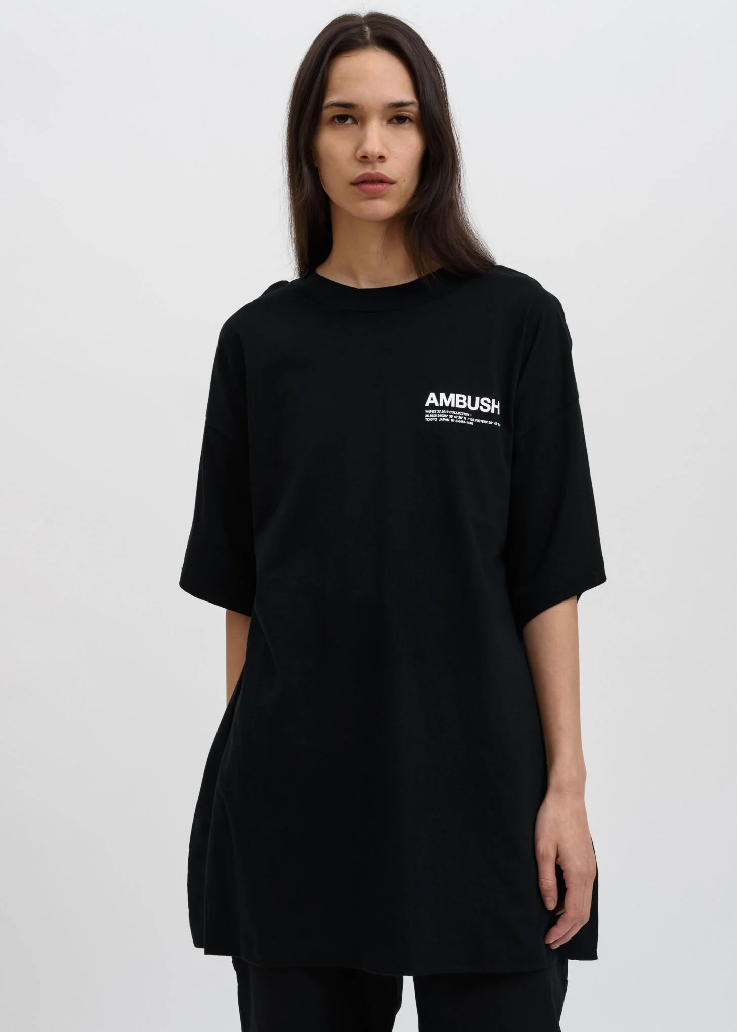 Black Oversized Fin T-Shirt