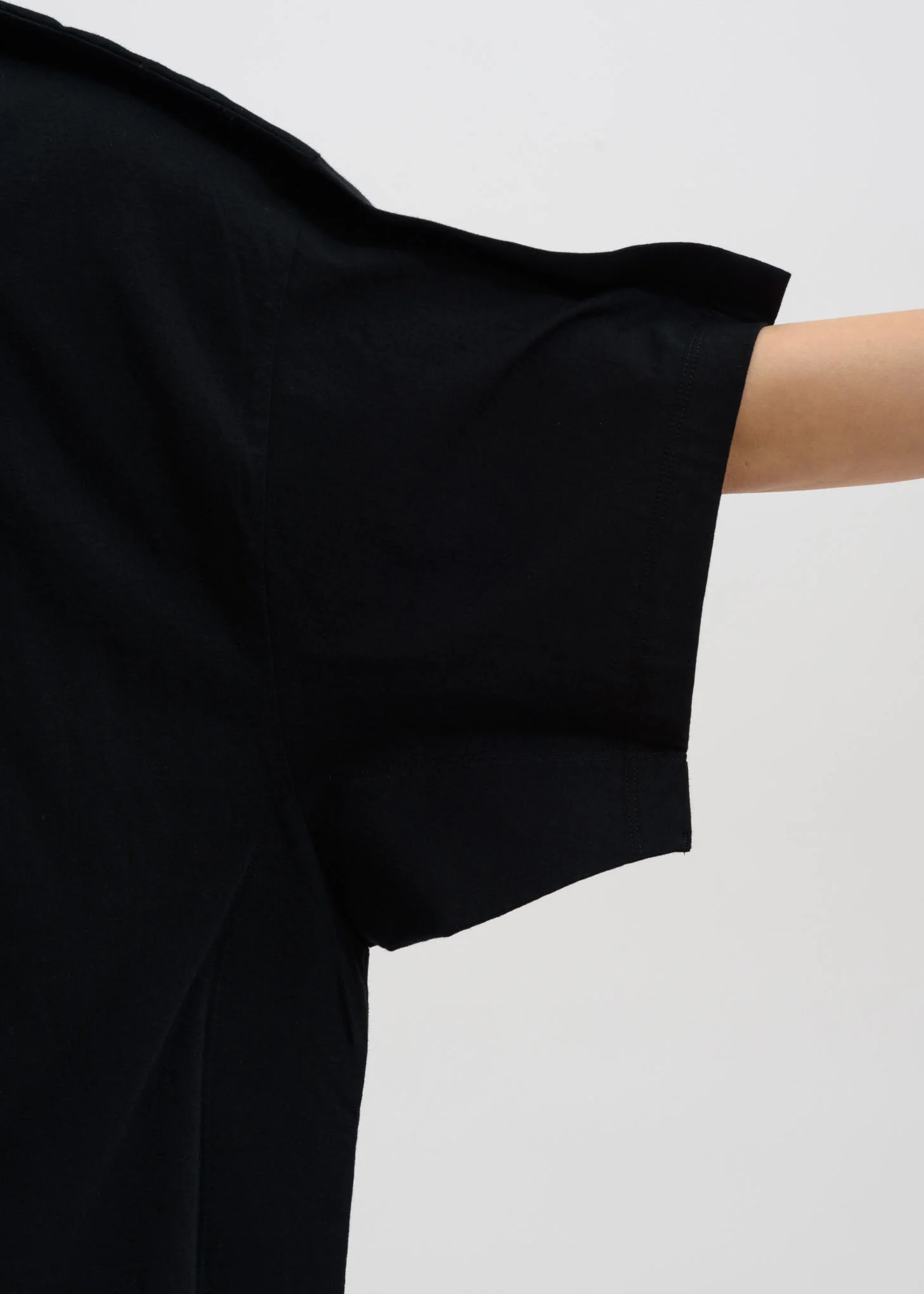 Black Oversized Fin T-Shirt - Image 5