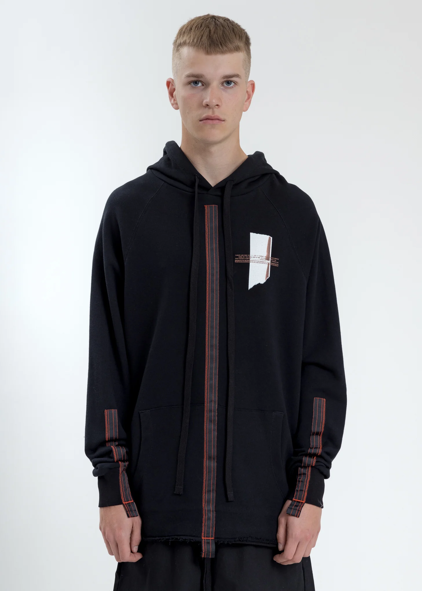 Black Oversized Hoodie