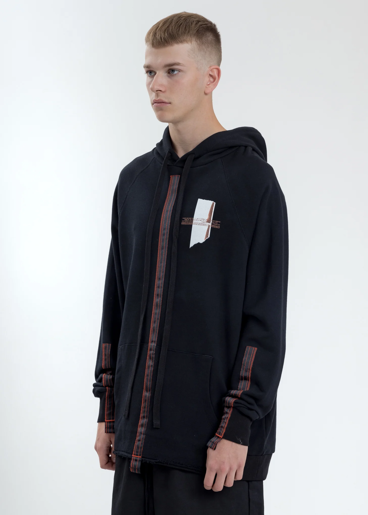 Black Oversized Hoodie - Image 3