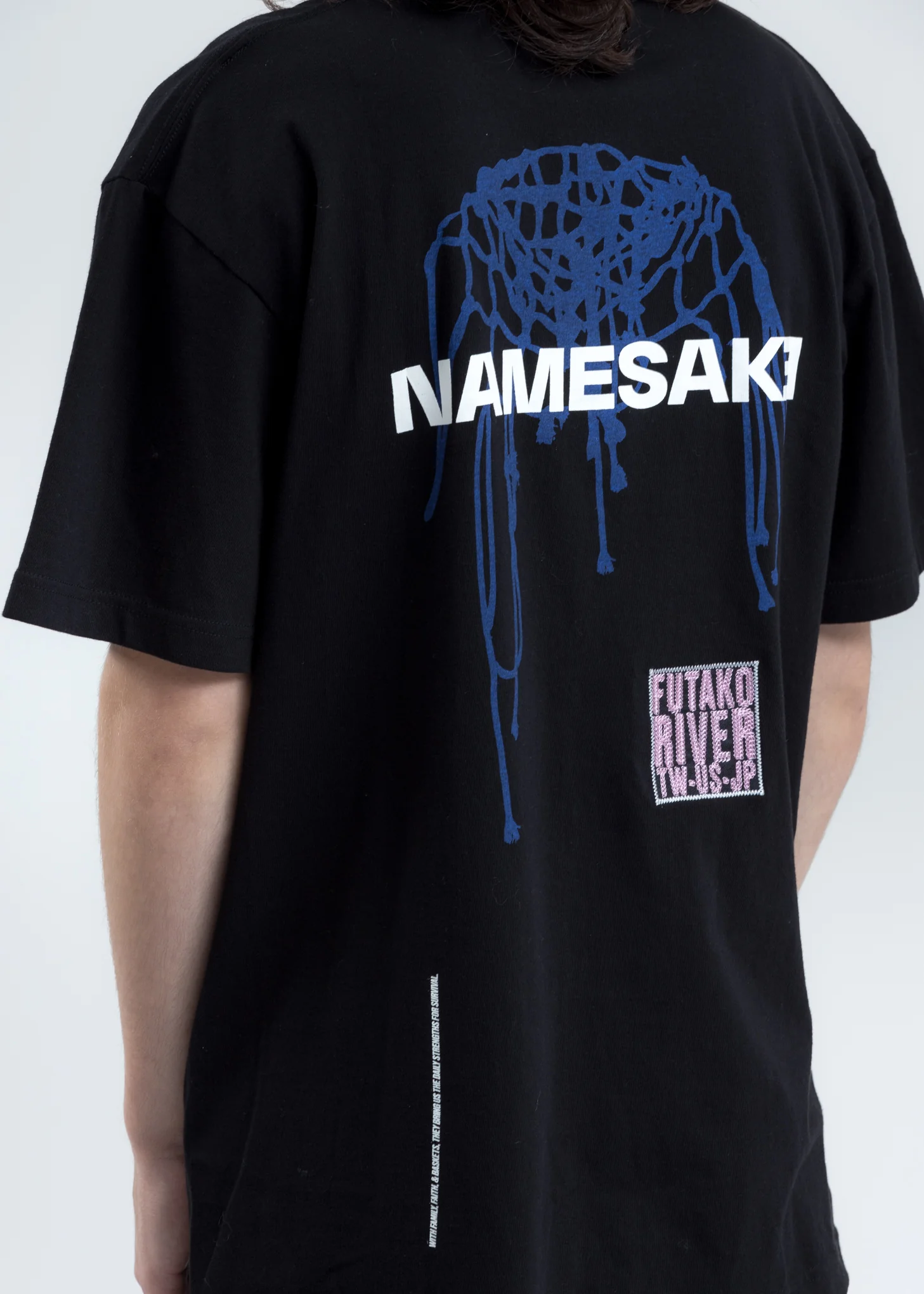 Black Oversized Sava T-Shirt - Image 2