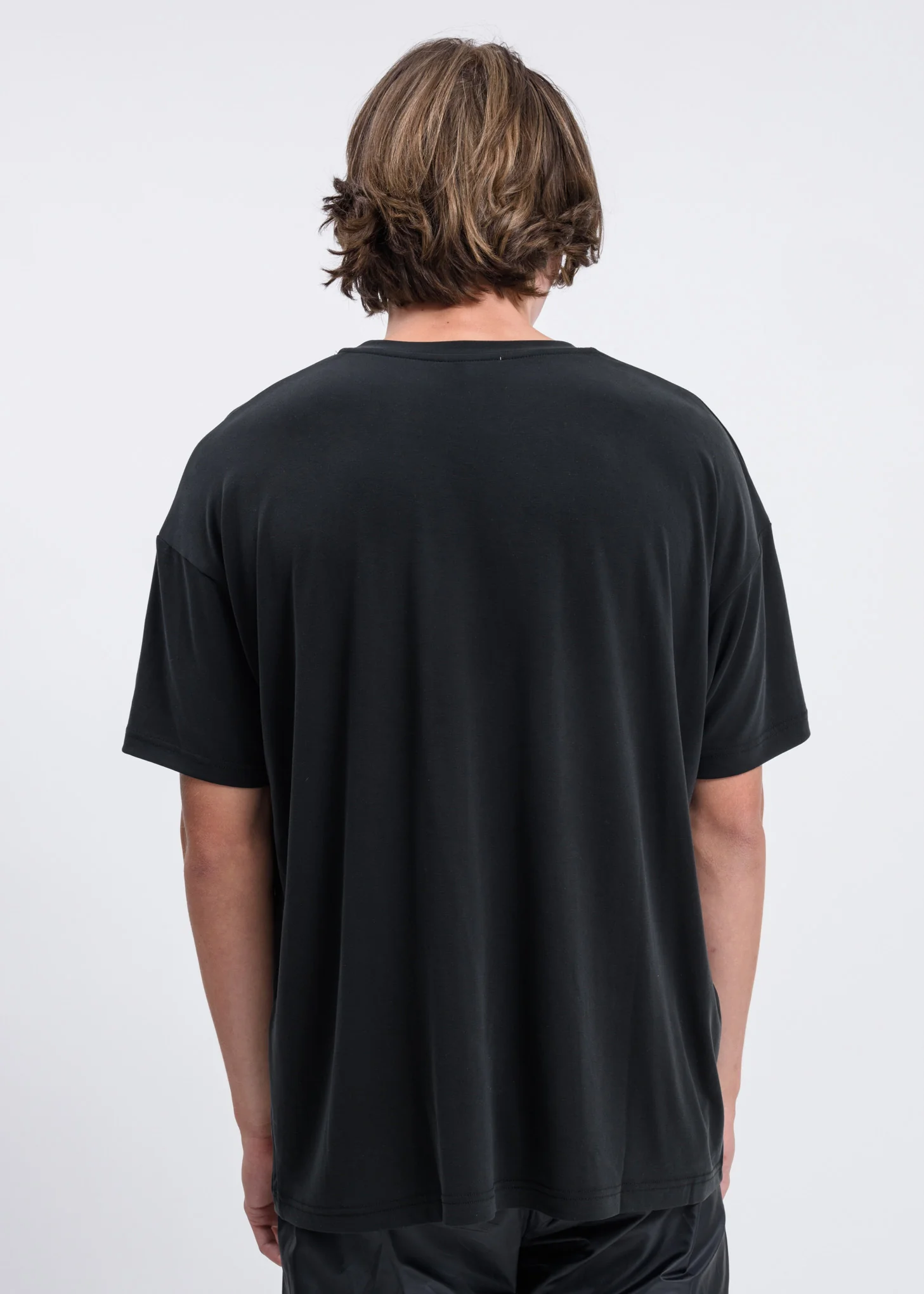 Black Oversized we11done T-Shirt - Image 2