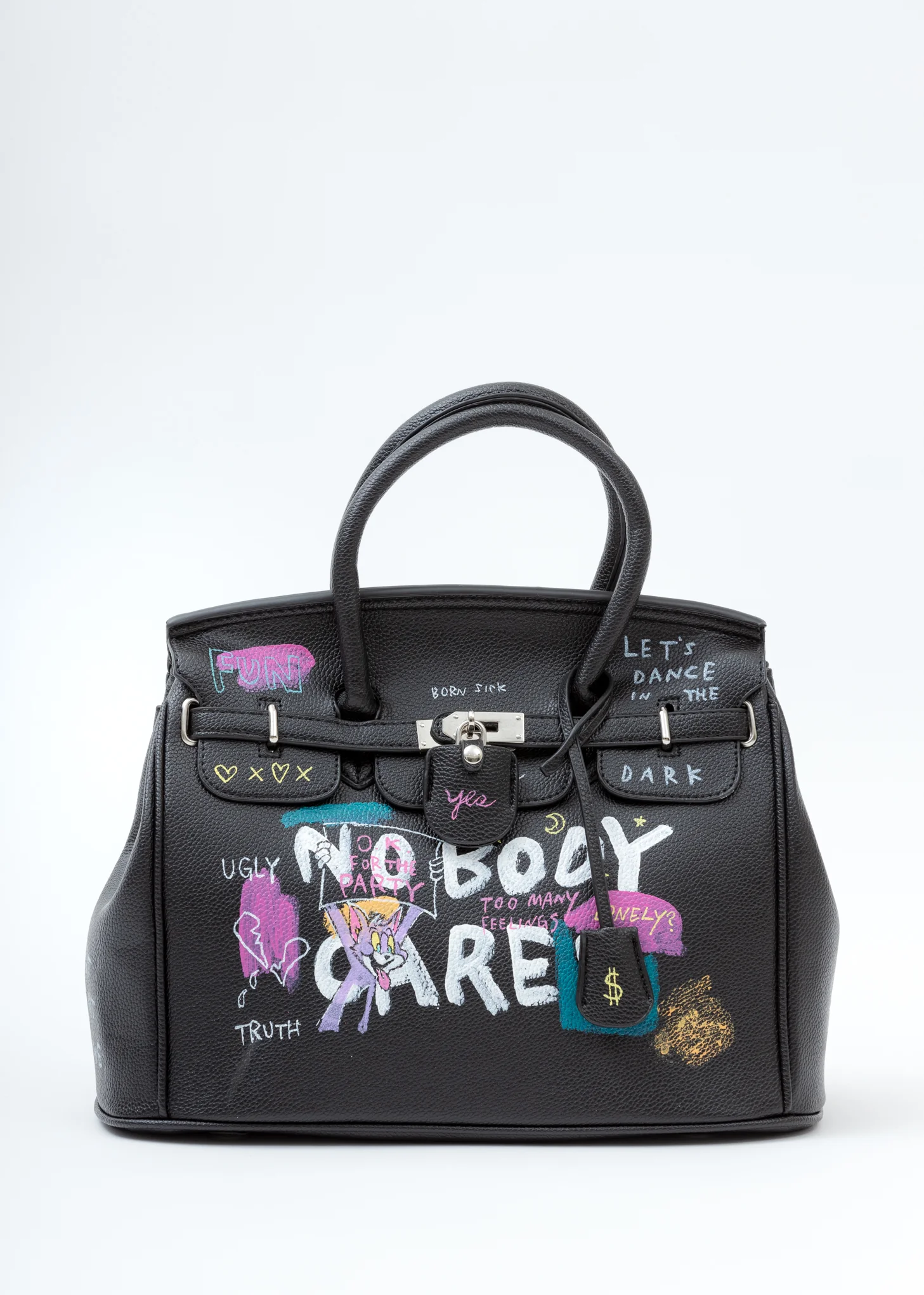 Black Paint Anarchy Bag