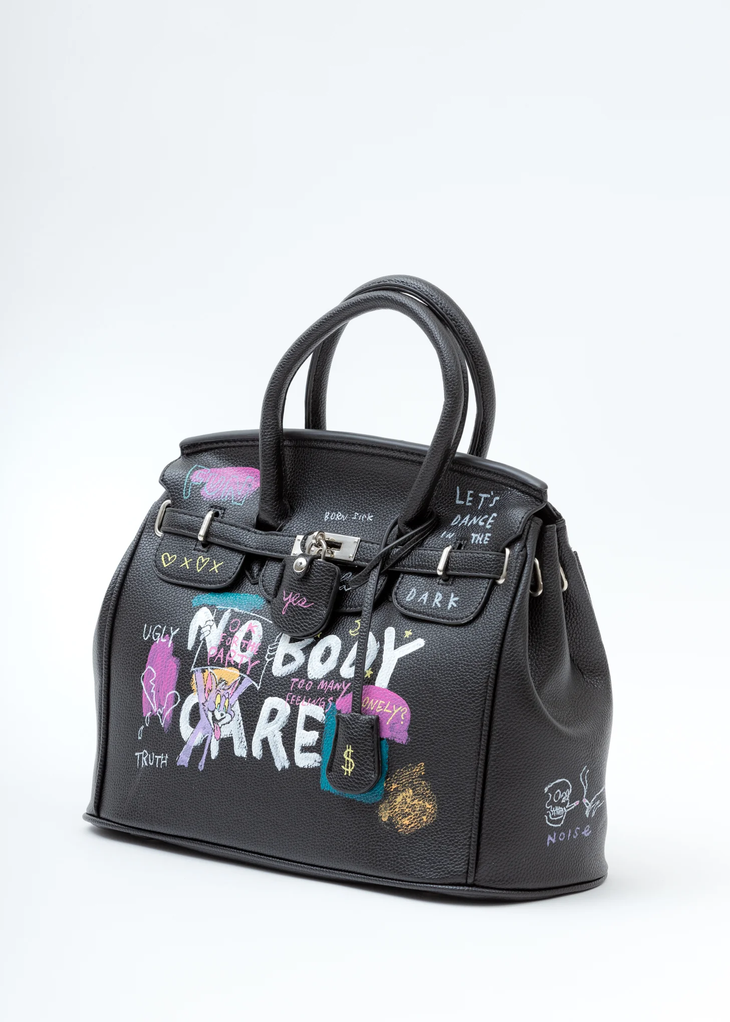 Black Paint Anarchy Bag - Image 3