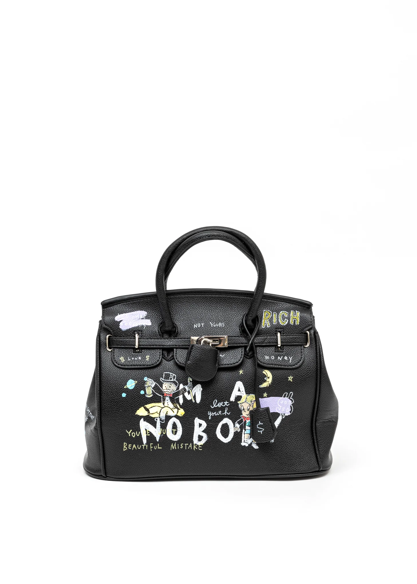 Black Paint Anarchy Bag -Monopoly,Richie Rich