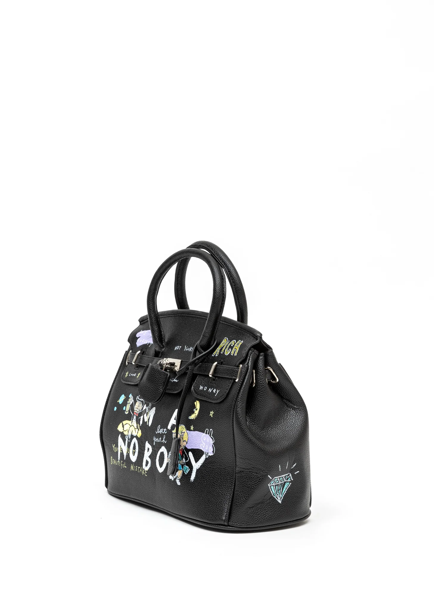 Black Paint Anarchy Bag -Monopoly,Richie Rich - Image 3
