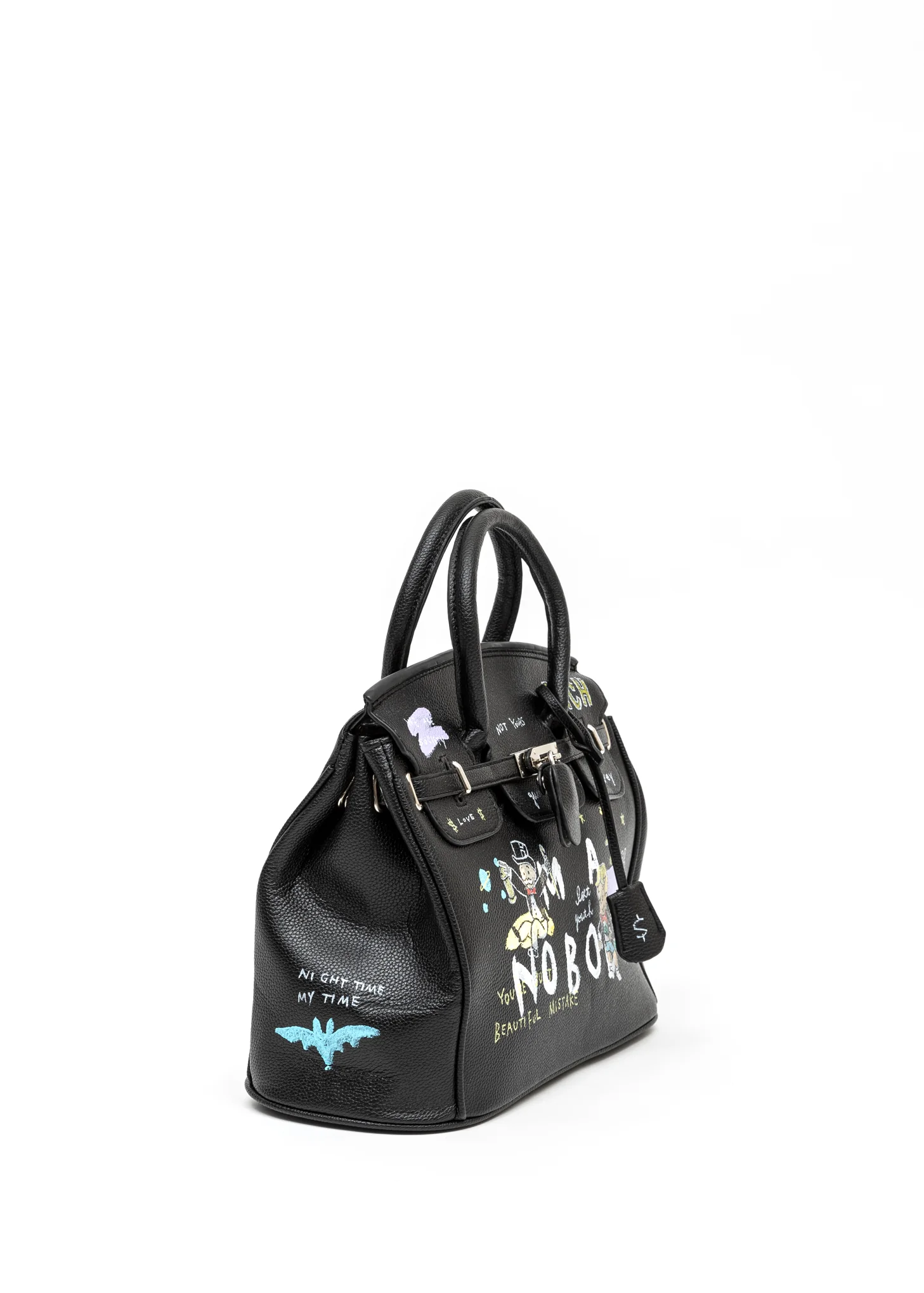 Black Paint Anarchy Bag -Monopoly,Richie Rich - Image 4