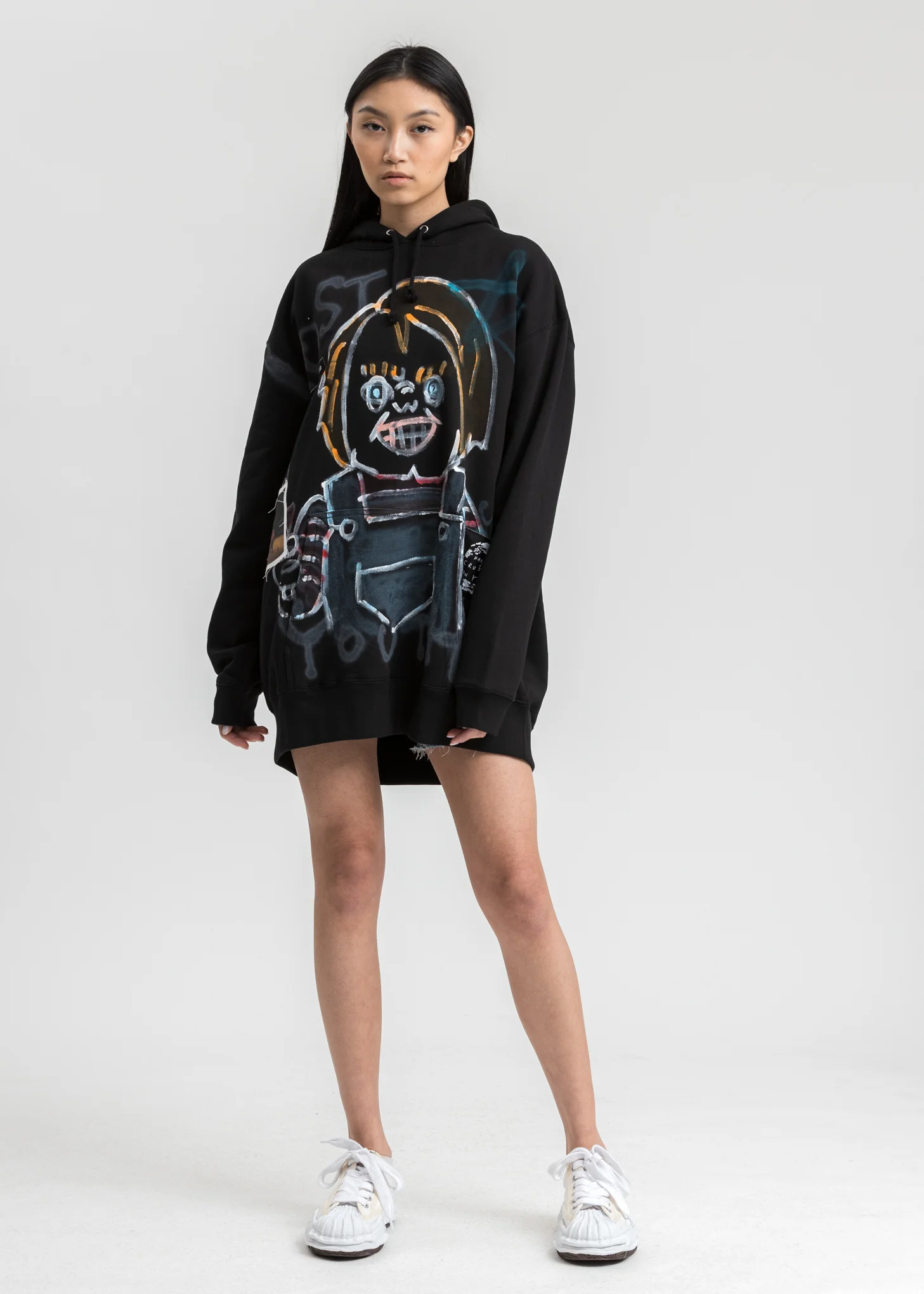 Black Paint Hoodie (Child's Play) - Image 4