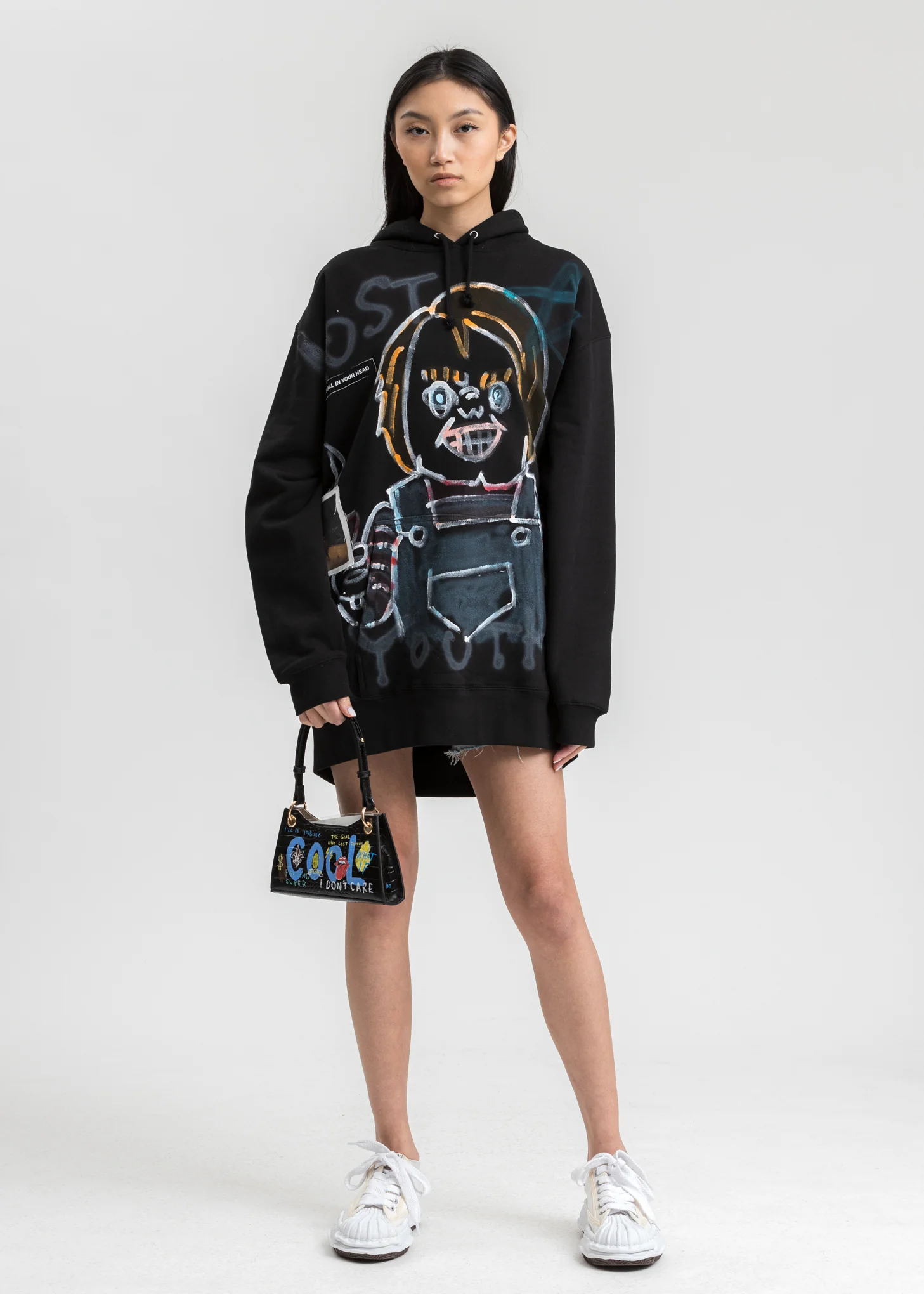Black Paint Hoodie (Child's Play) - Image 5