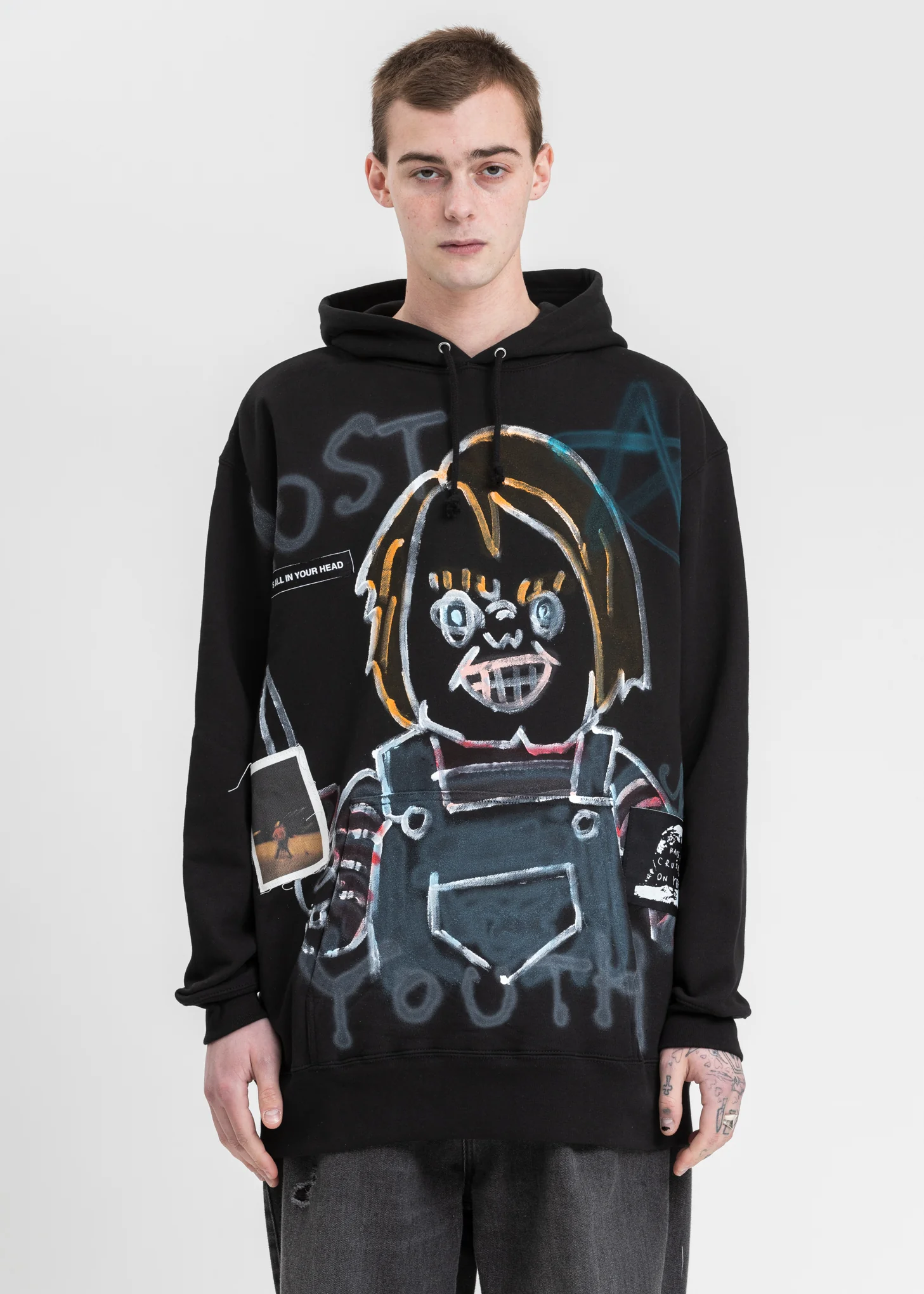 Black Paint Hoodie (Child's Play)