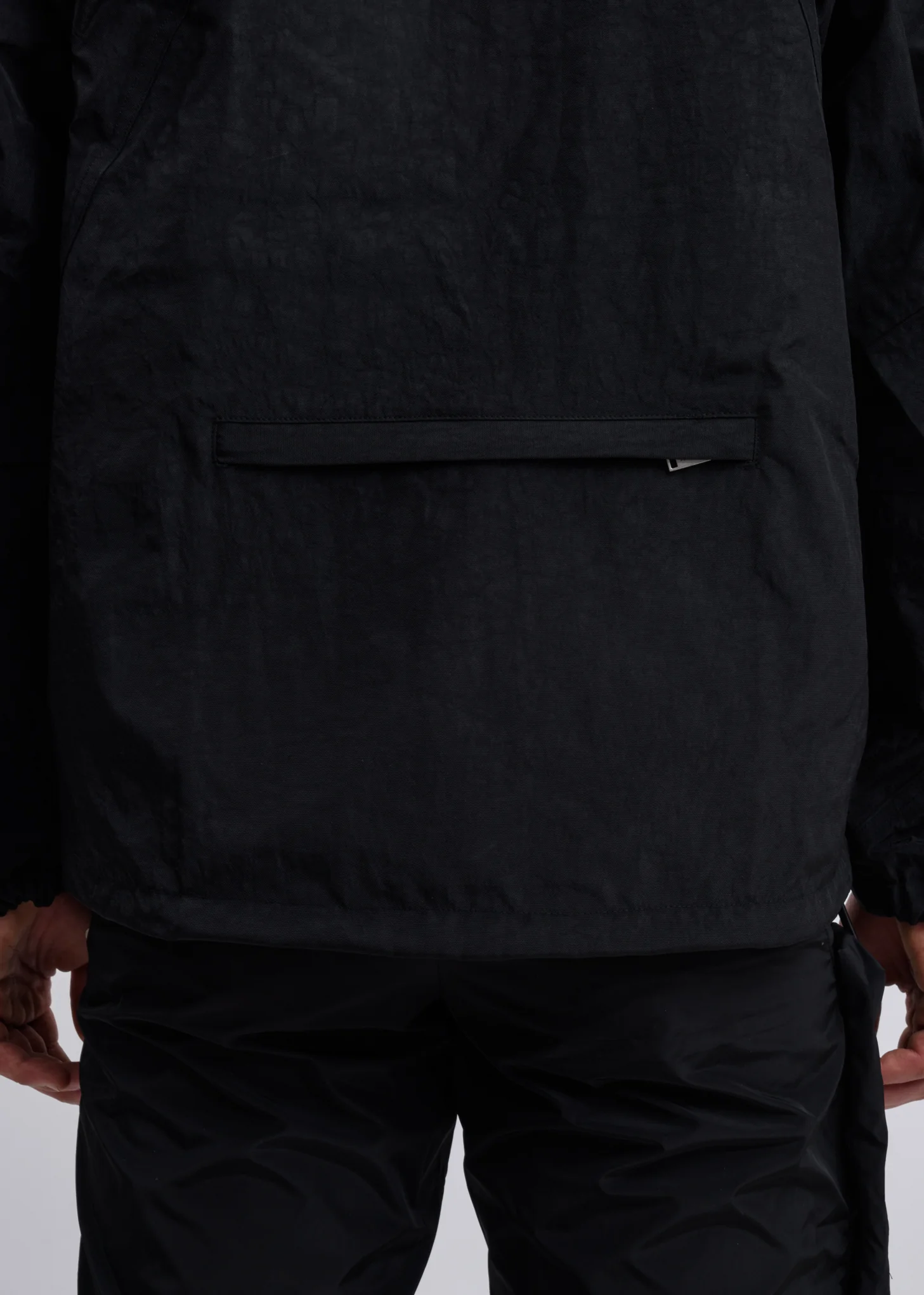 Black Panel Hooded Jacket - Image 6