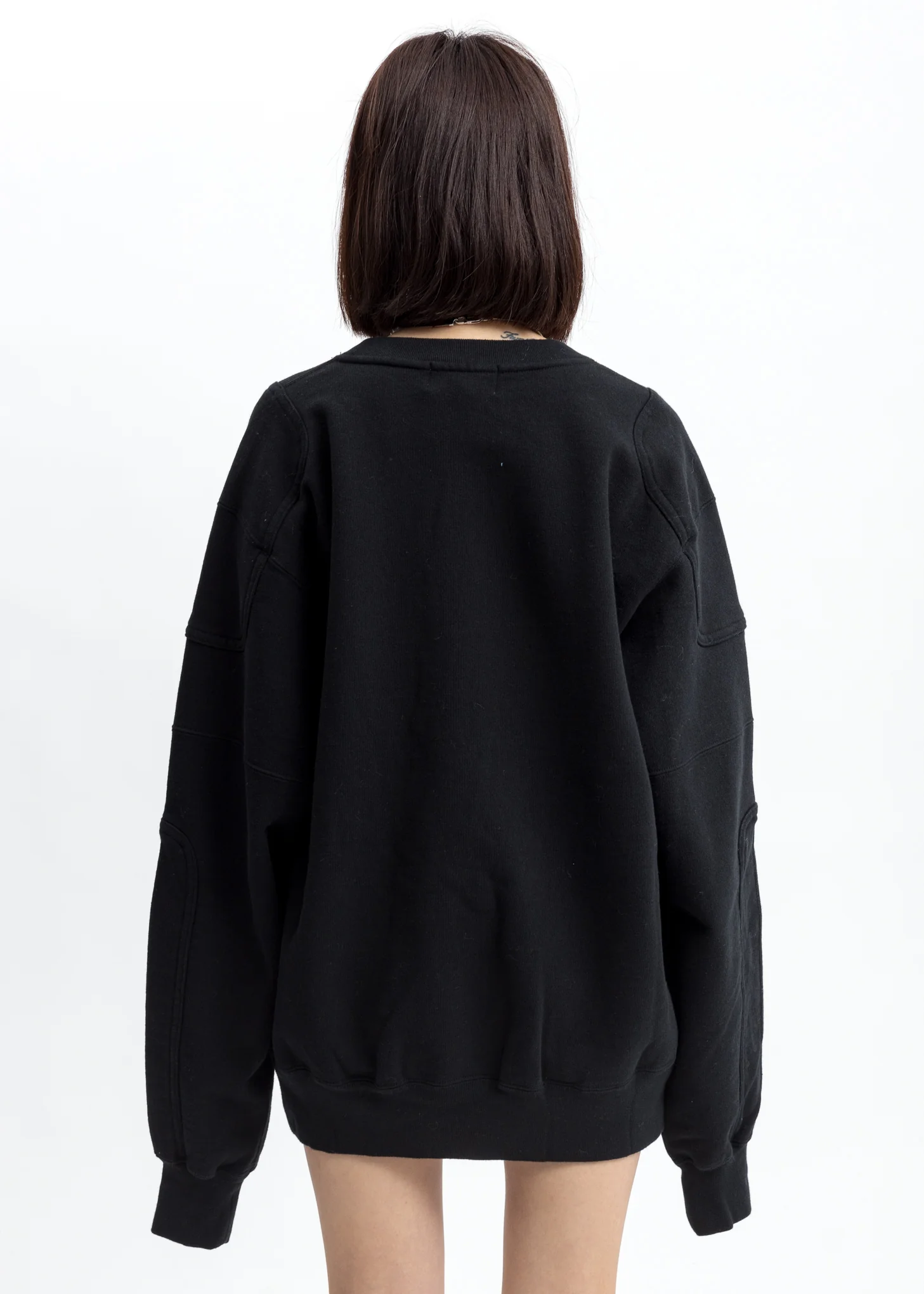 Black Panel Sweater - Image 3