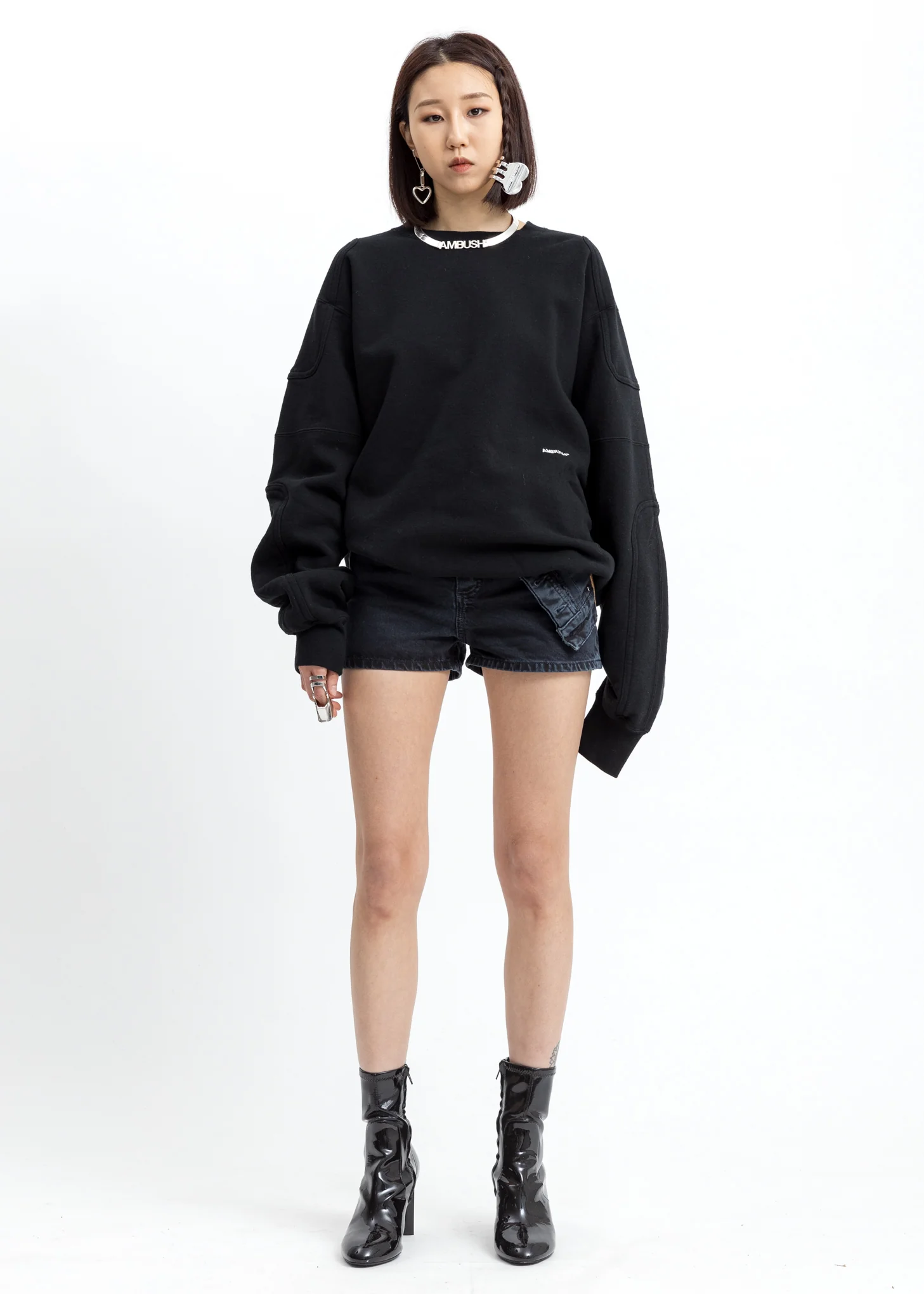 Black Panel Sweater - Image 6