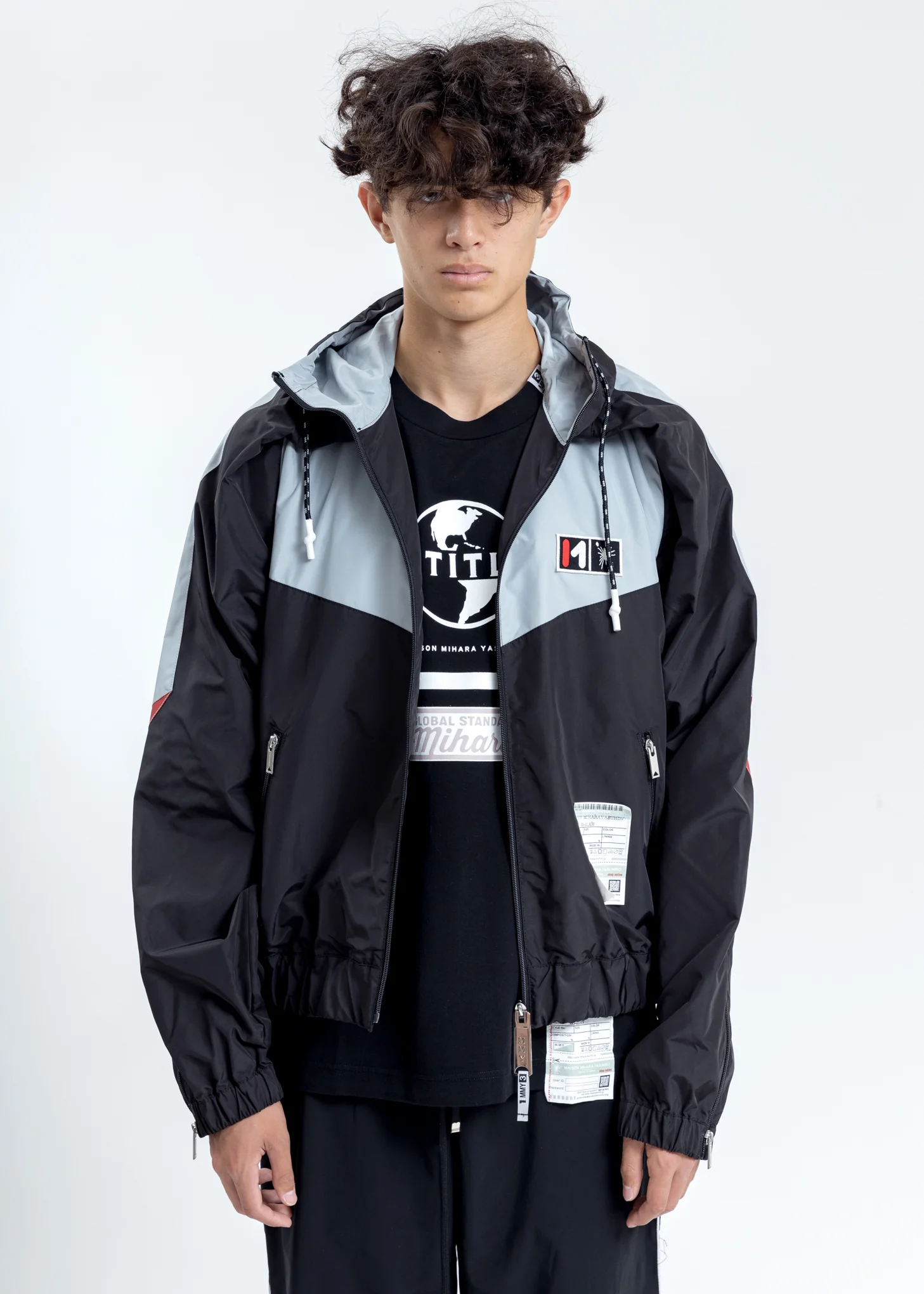 Black Pants Sleeve Military Jacket - Image 3