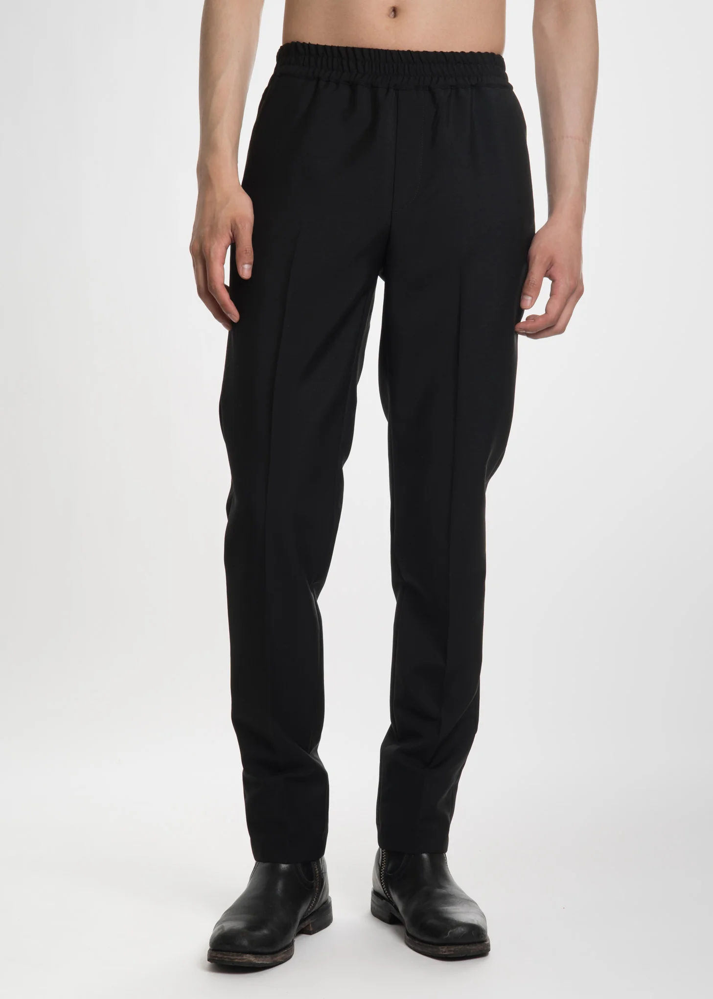 Black Paolo Trousers