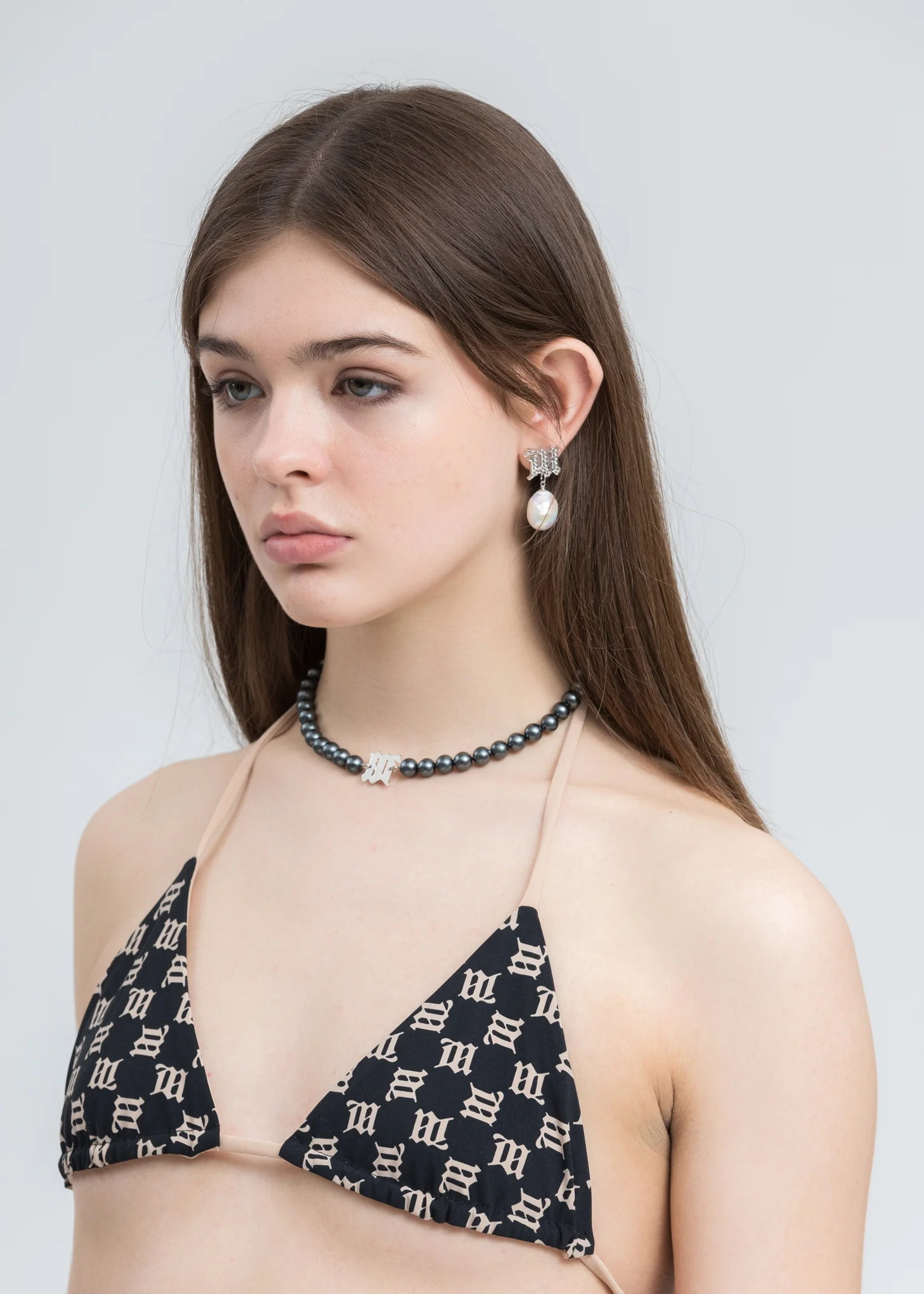 Black Pearl Elastic Chocker - Image 2