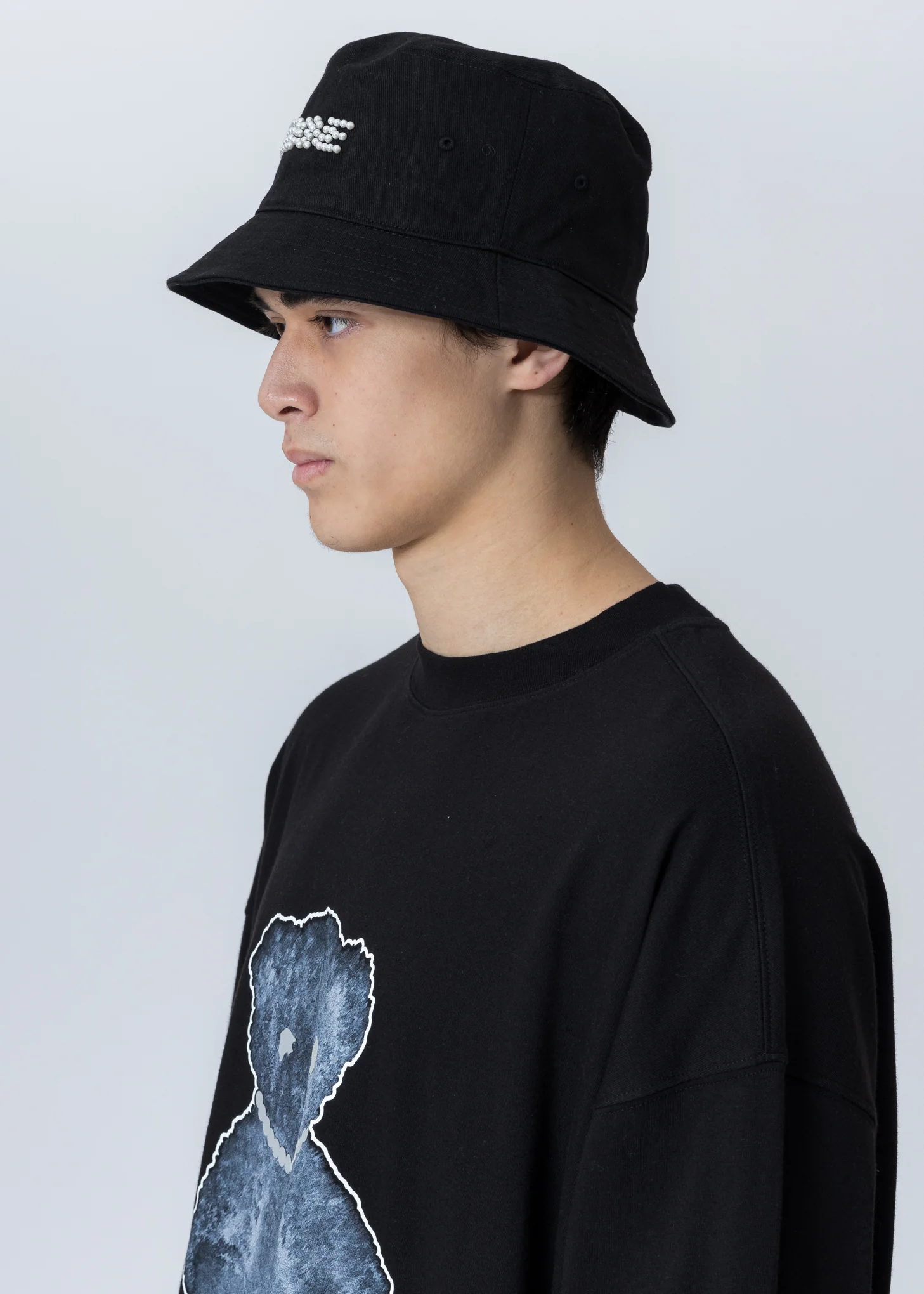 Black Pearl Logo Bucket Hat - Image 3