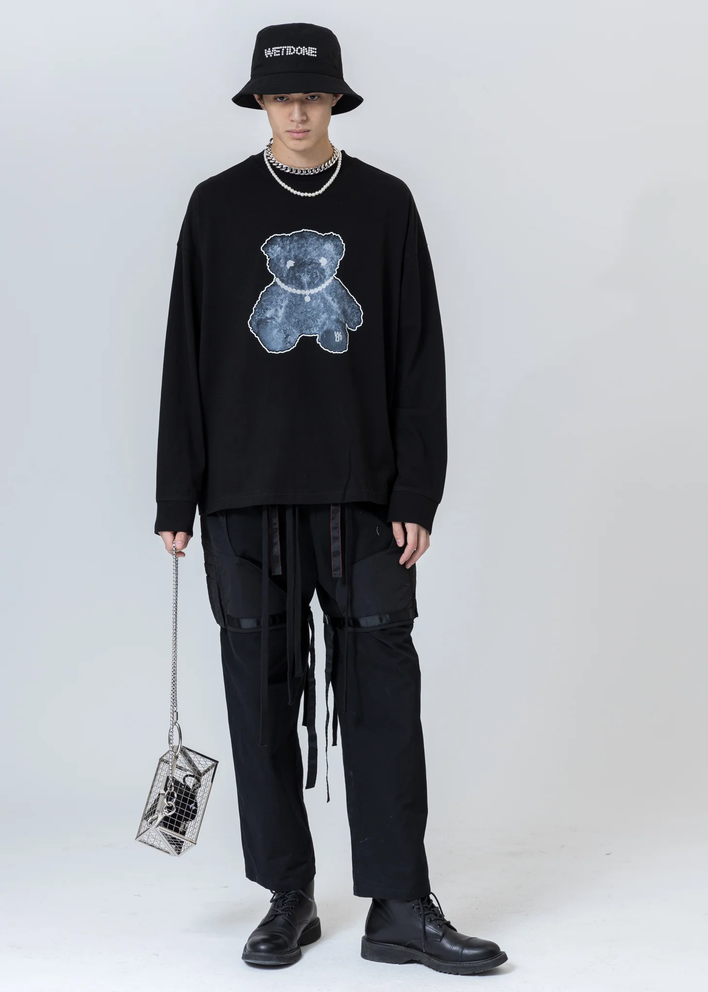 Black Pearl Logo Bucket Hat - Image 4