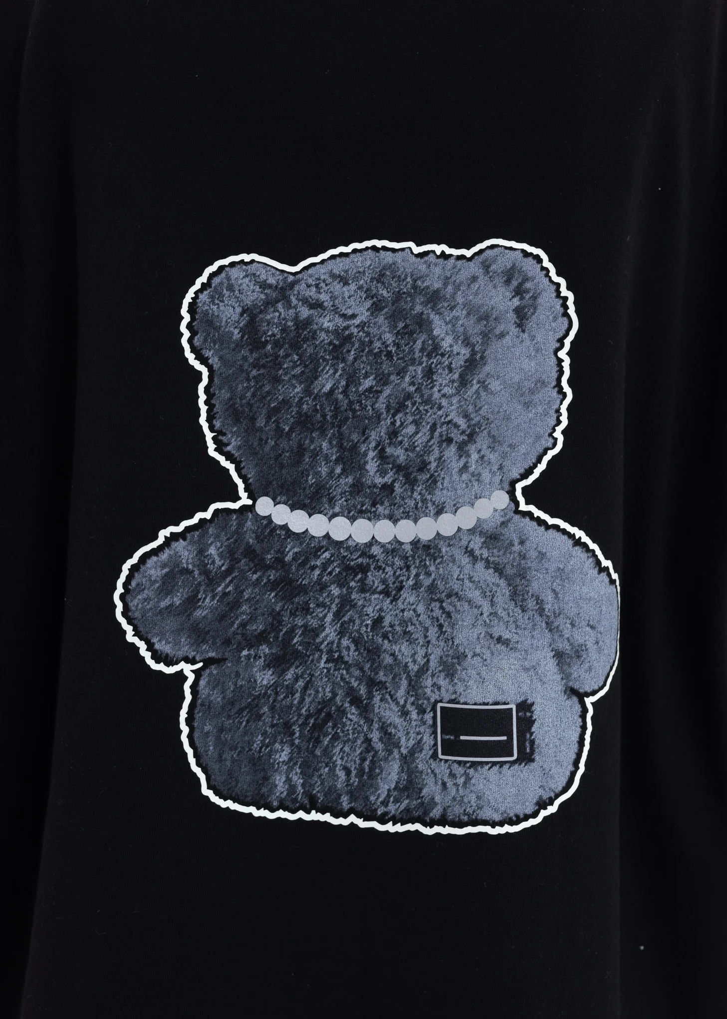Black Pearl Necklace Teddy Long Sleeve (Reflect) - Image 7
