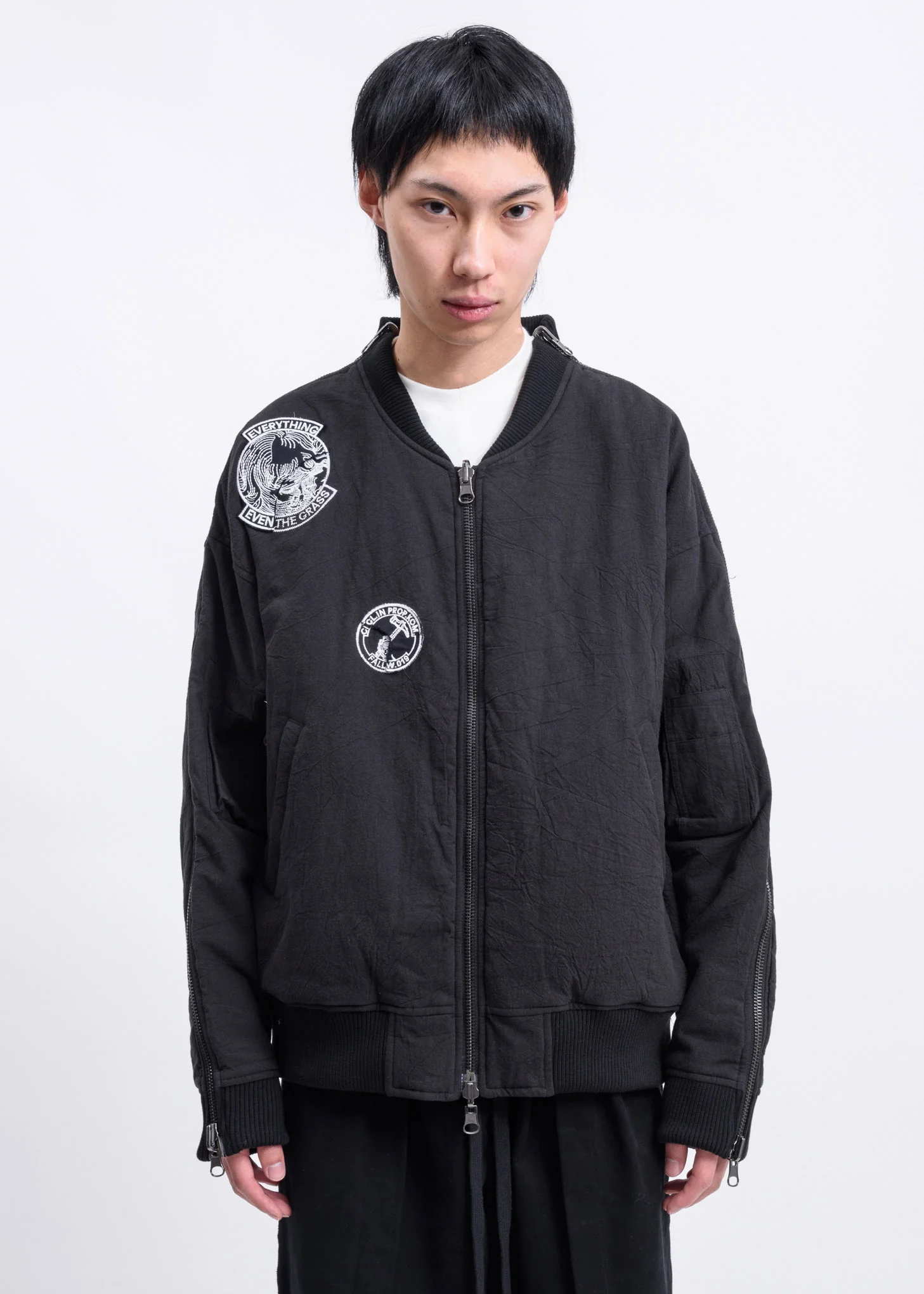 Black Peel Reversible MA-1