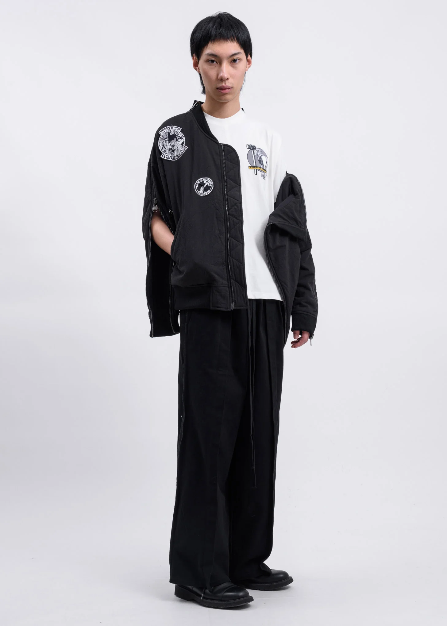 Black Peel Reversible MA-1 - Image 12