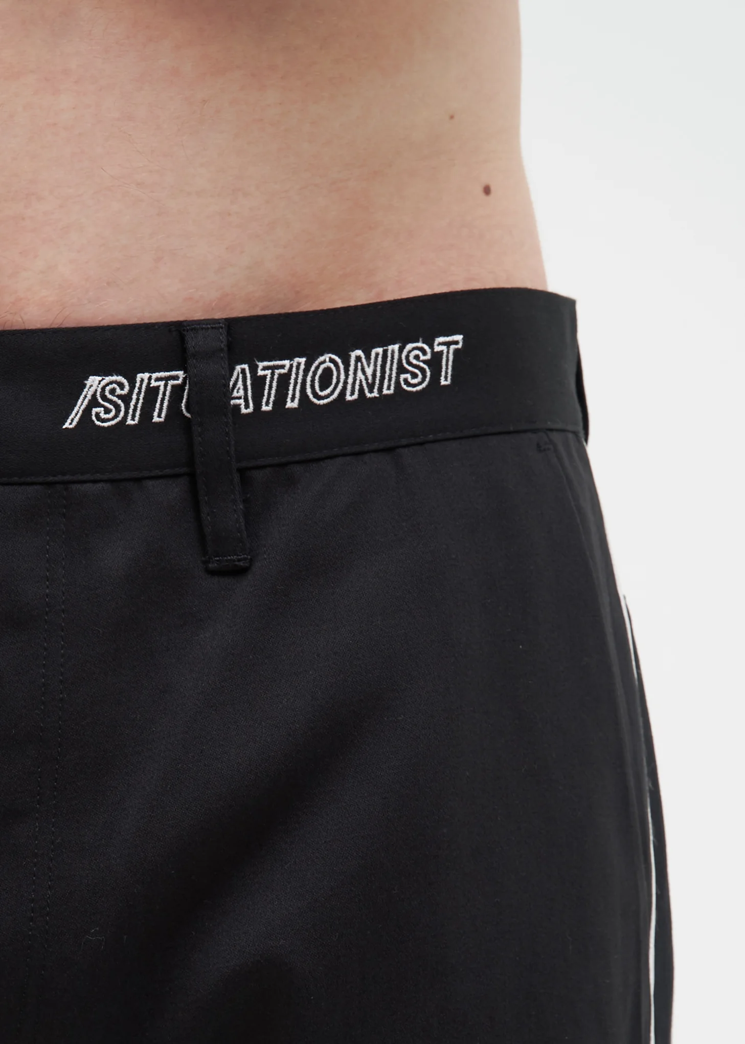 Black Peg Chino w/ Piping - Image 2