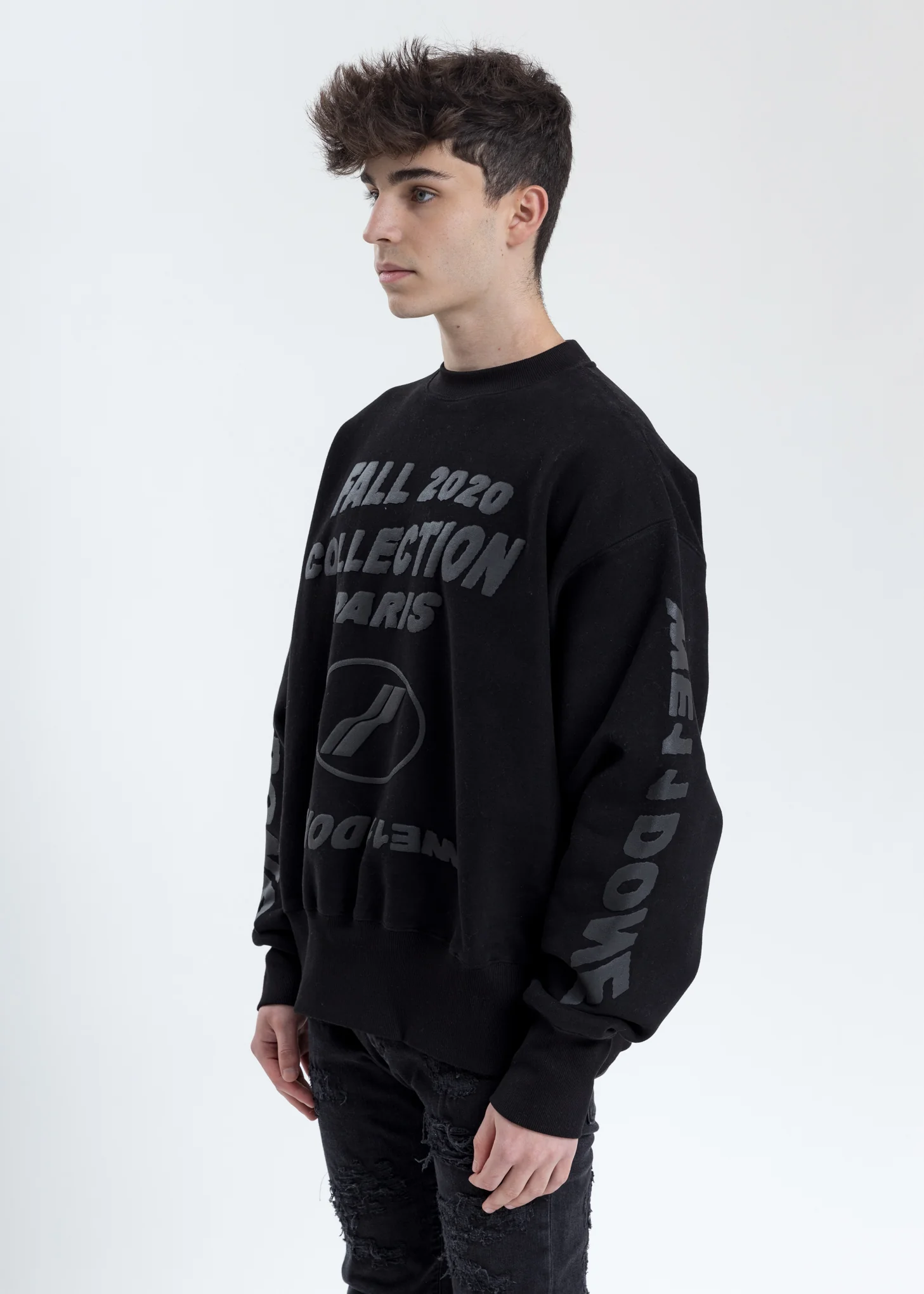 Black PF20 Collection Sweater - Image 3