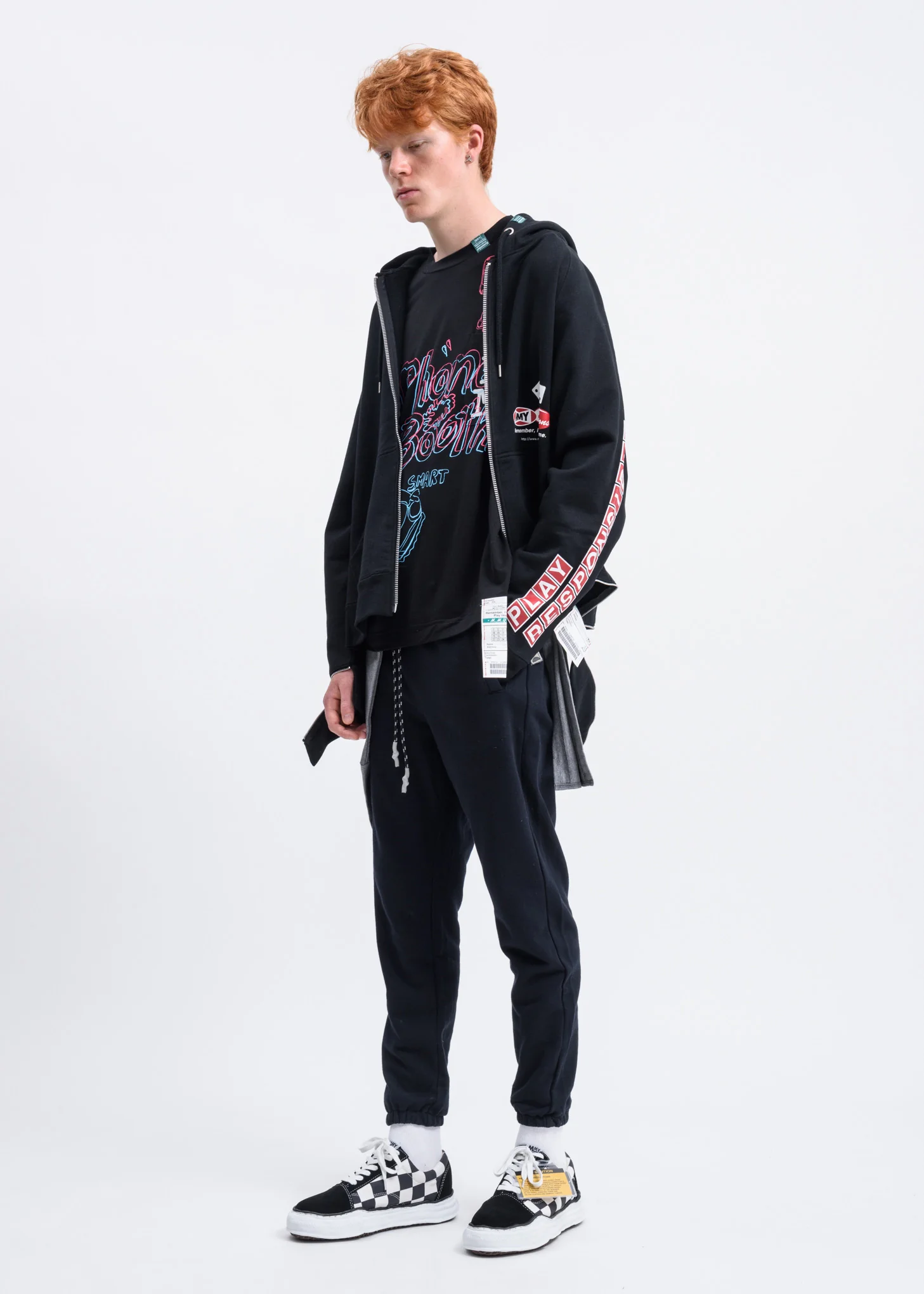 Black Phone Booth T-Shirt - Image 6