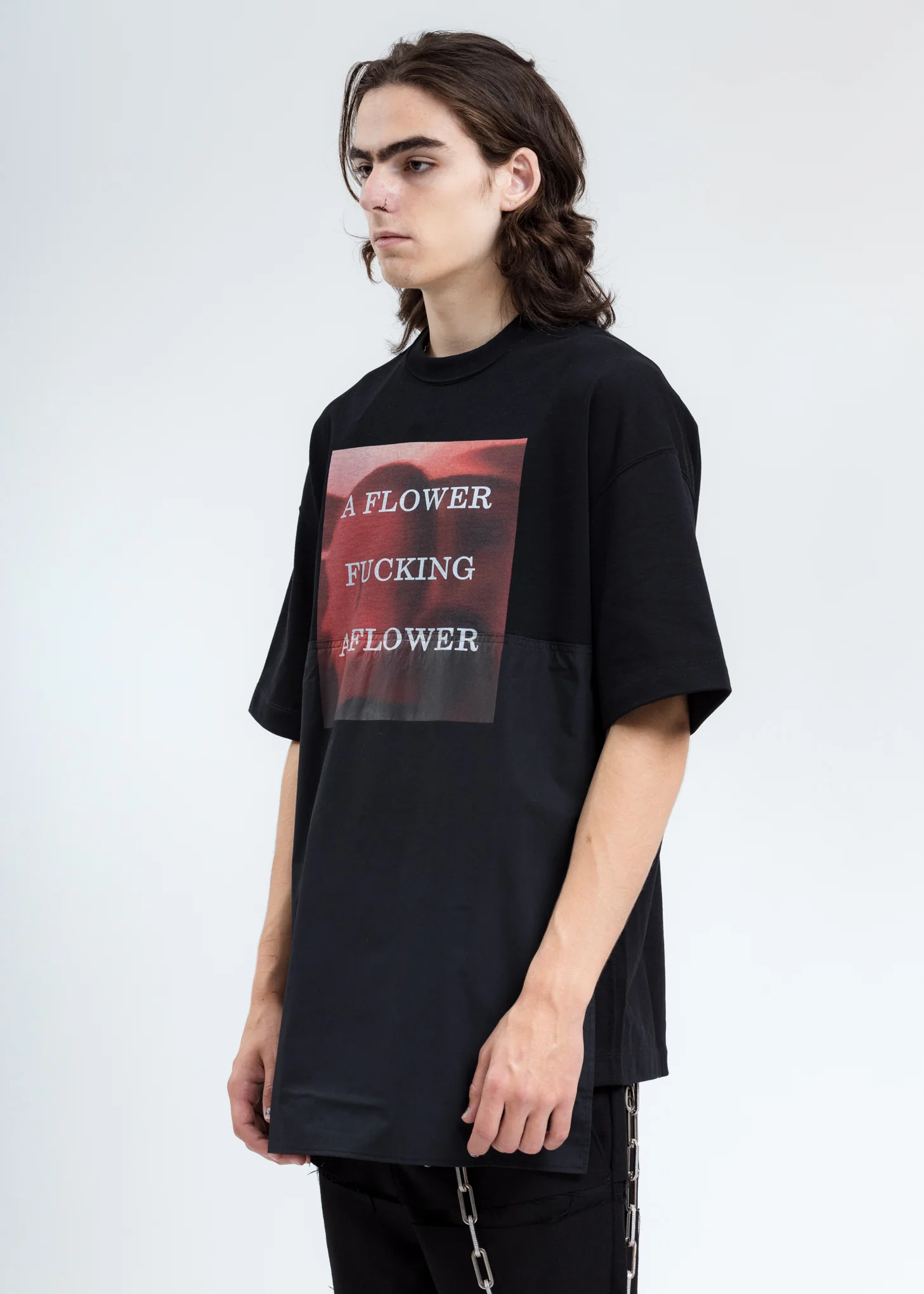 Black Photo Print T-Shirt - Image 3