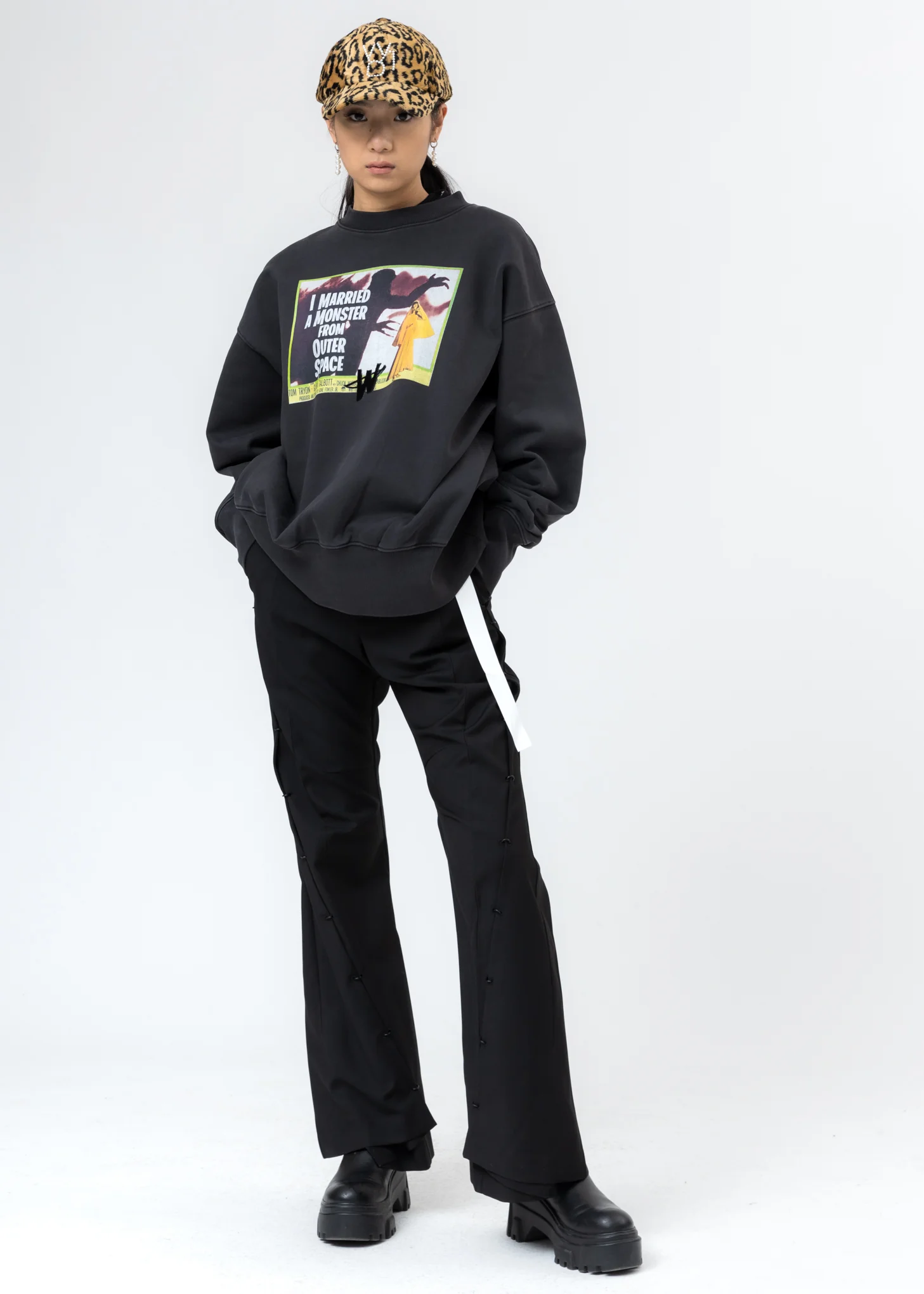 Black Pierced Trousers - Image 6
