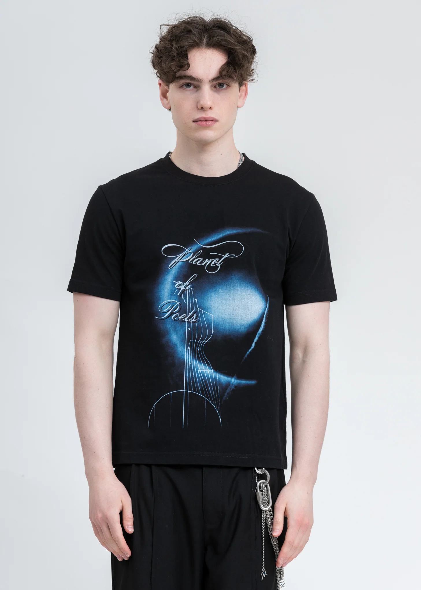 Black “Planet Of Poets“ T-Shirt