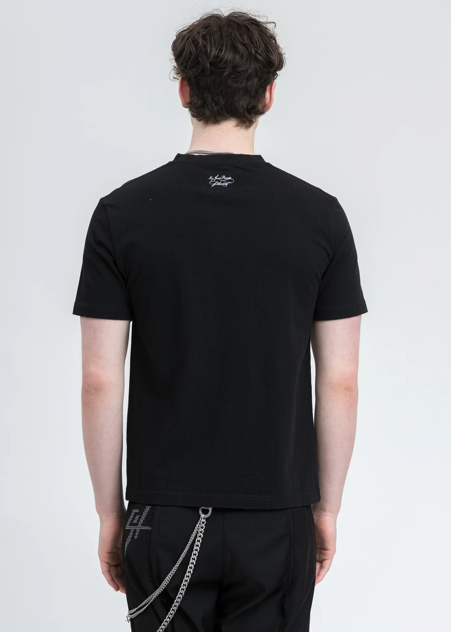 Black “Planet Of Poets“ T-Shirt - Image 4