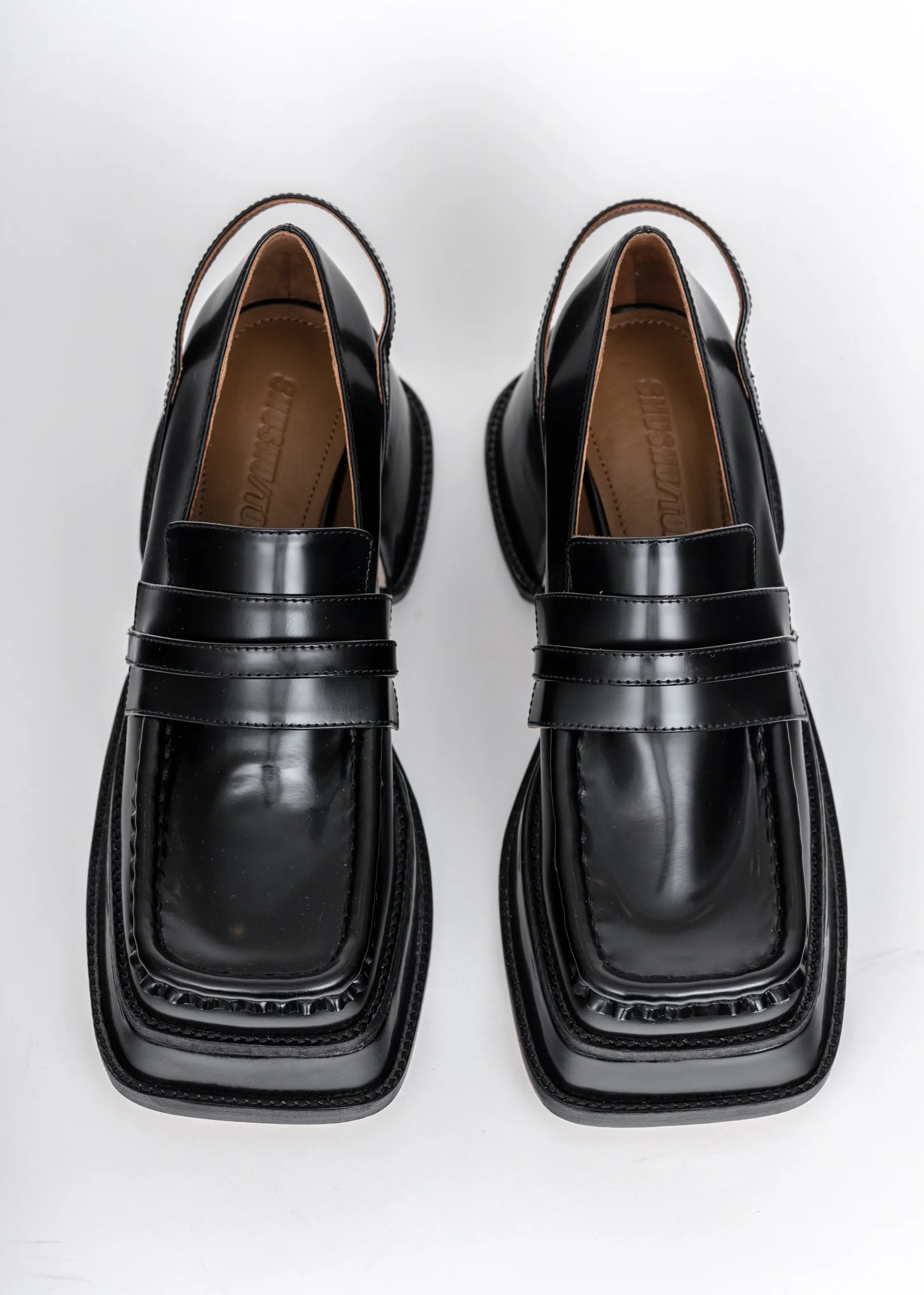 Black Platform Heels - Image 3