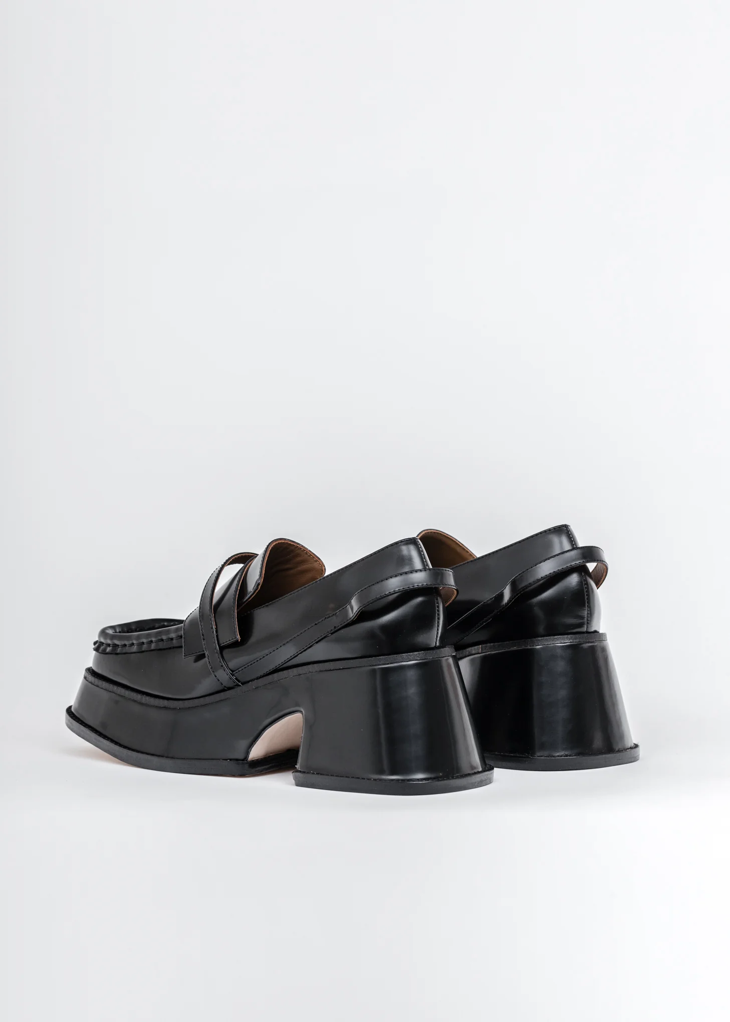 Black Platform Heels - Image 4
