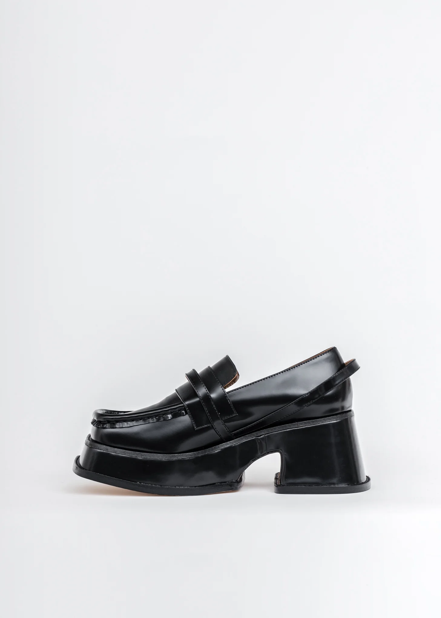 Black Platform Heels - Image 5