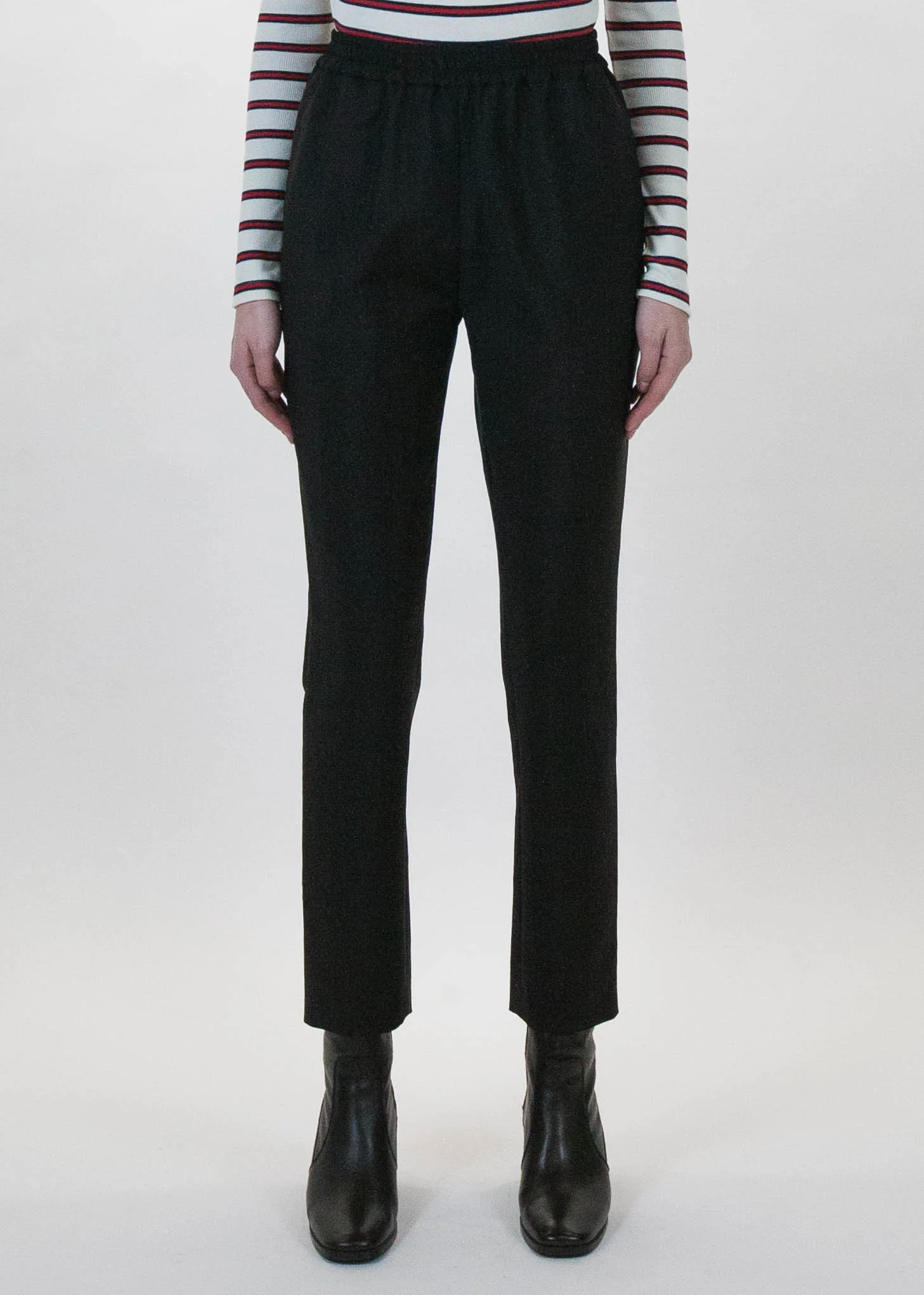 Black Plume Trousers 