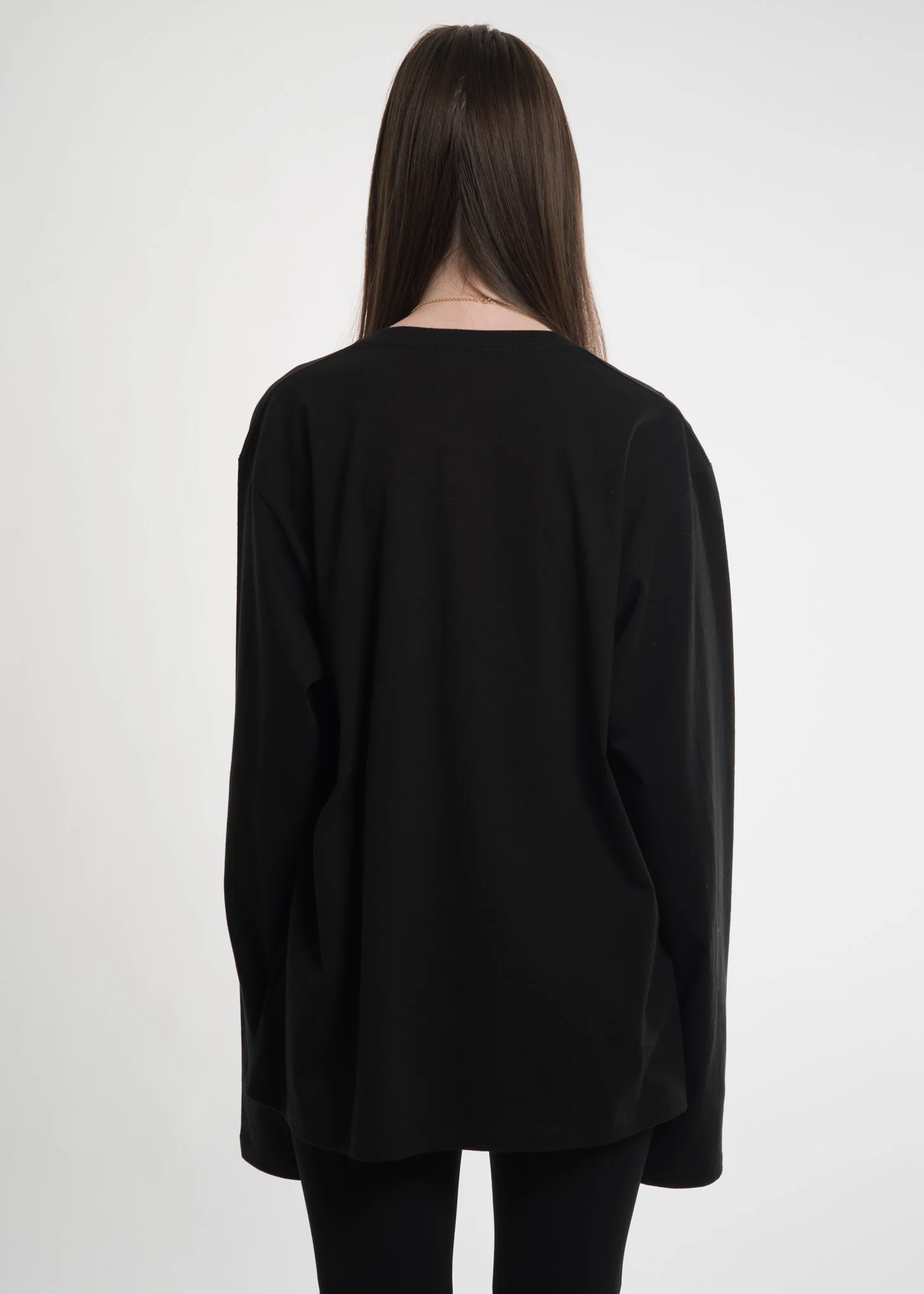 Black Pocket Detail Shirt - Image 4